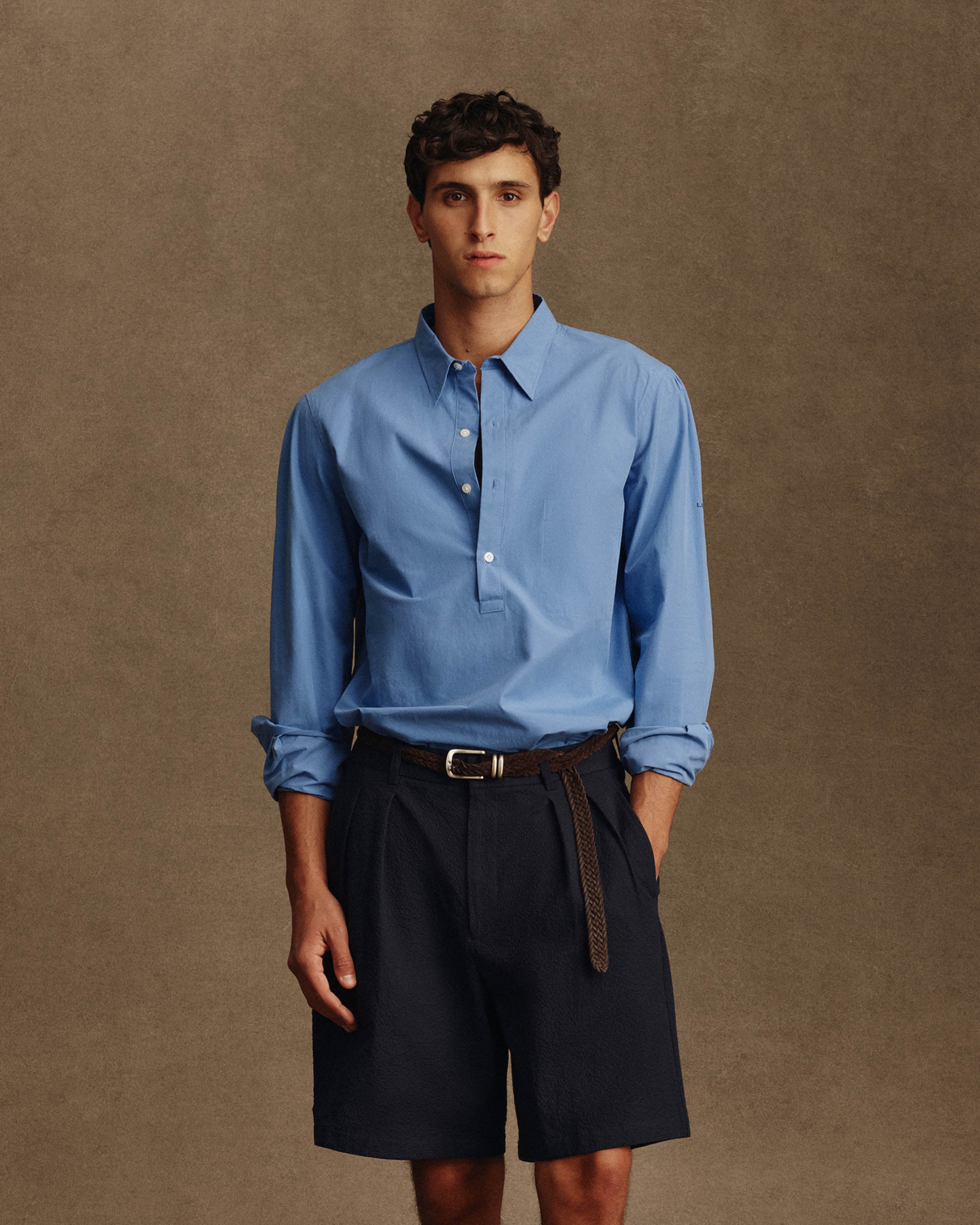 Poplin Popover - Cornflower