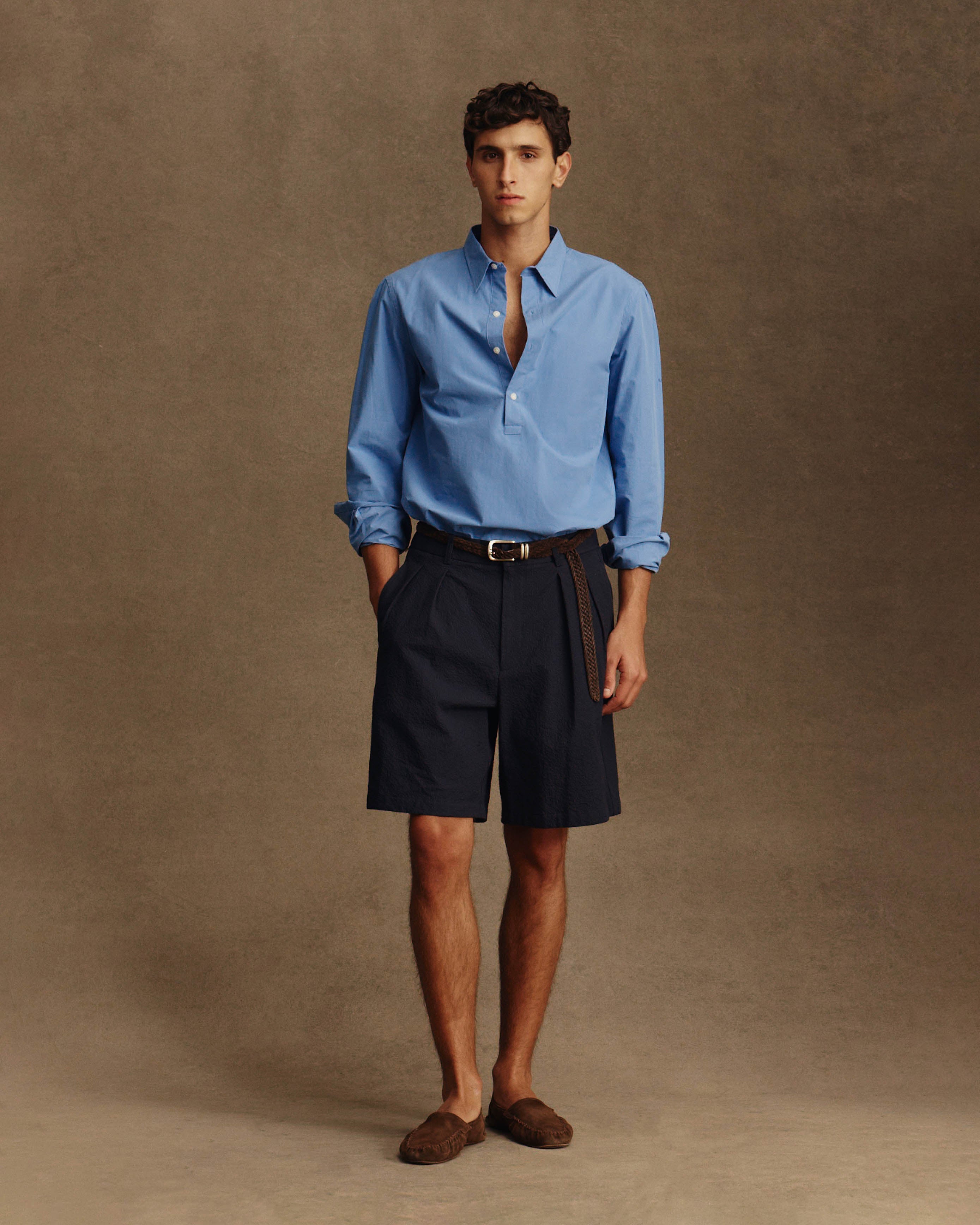 Poplin Popover - Cornflower