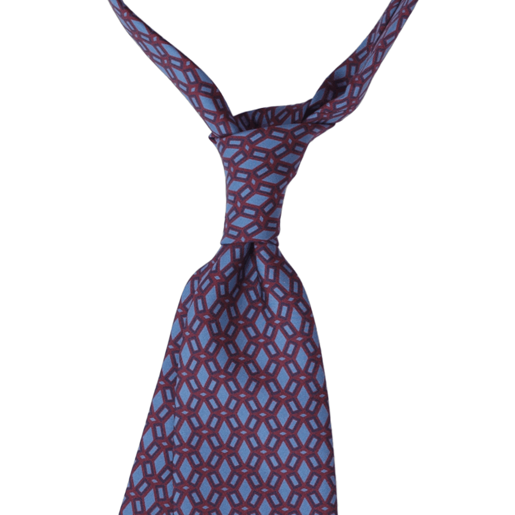 Red Olcio Print Tie