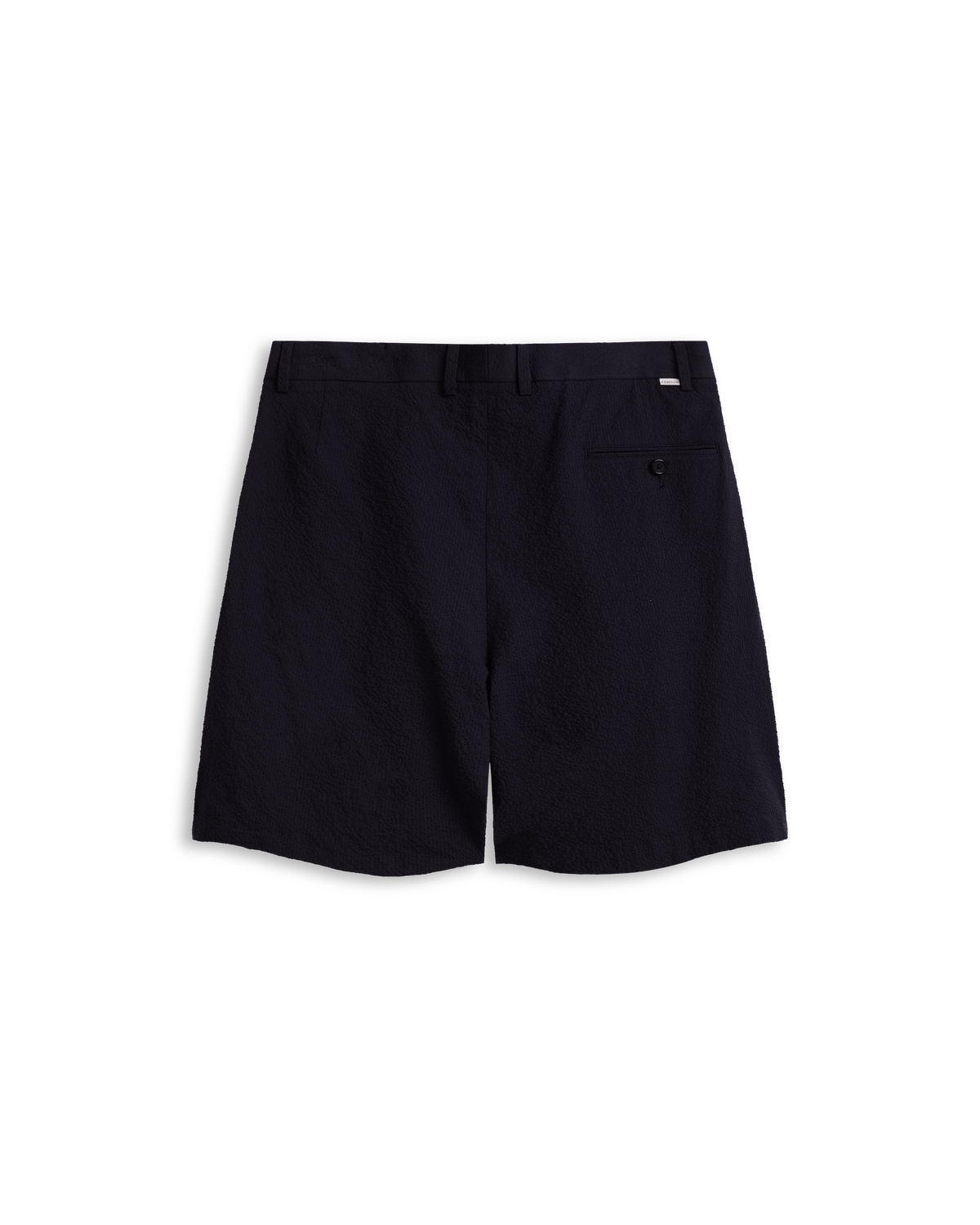 Resort Short - Navy Seersucker