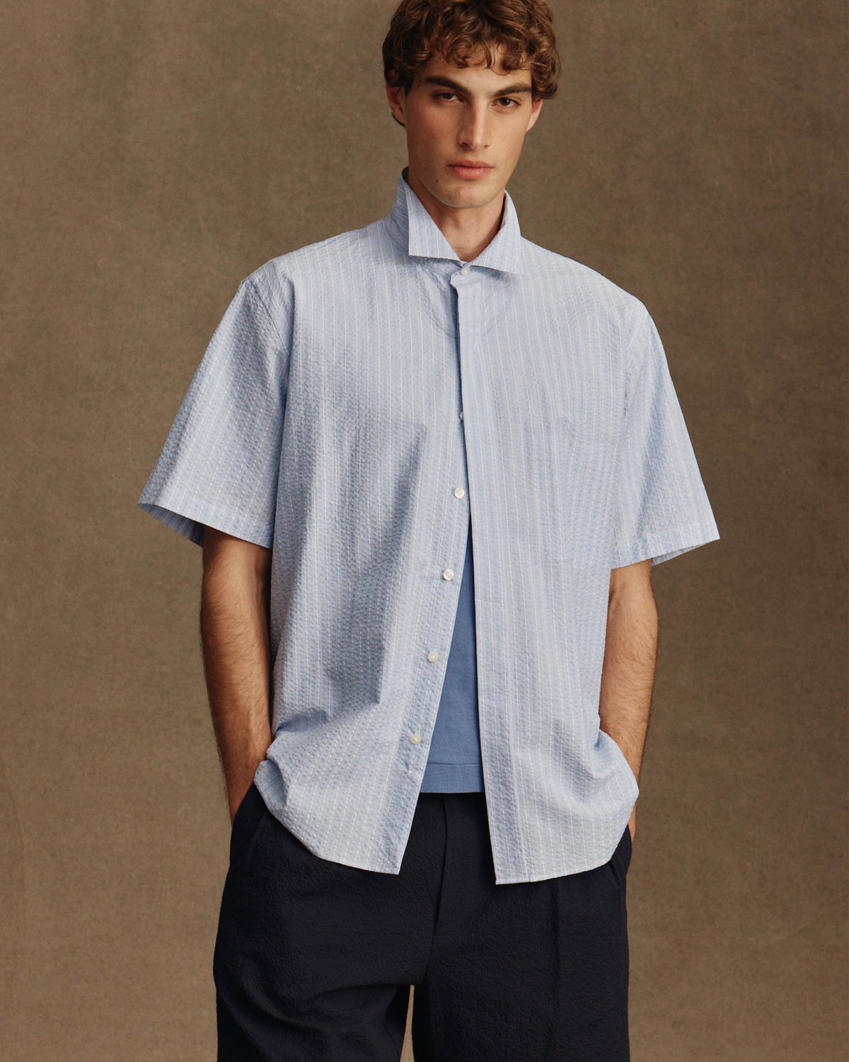 Resort Shirt II - Blue Stripe