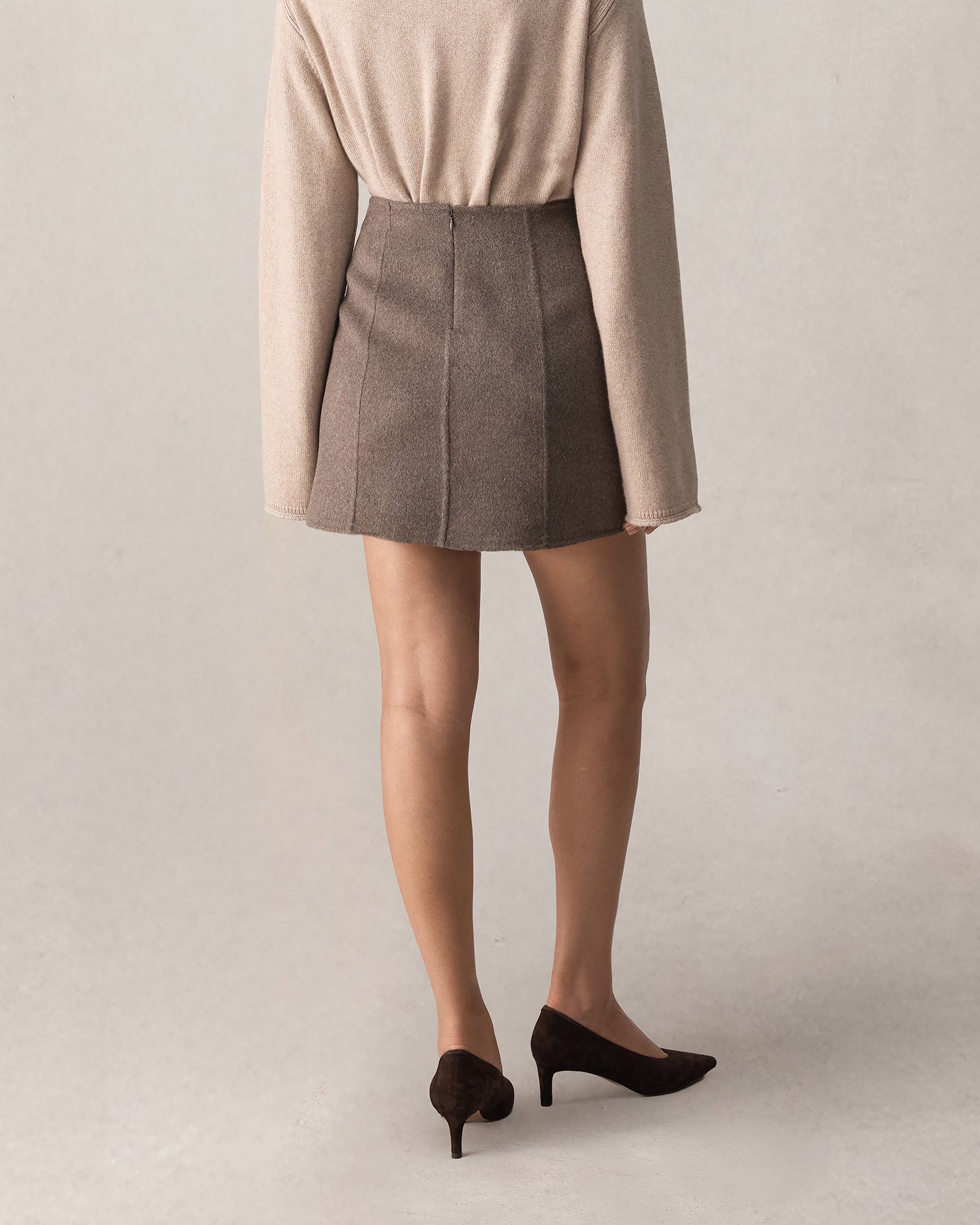 Rosie Mini Skirt - Brindle