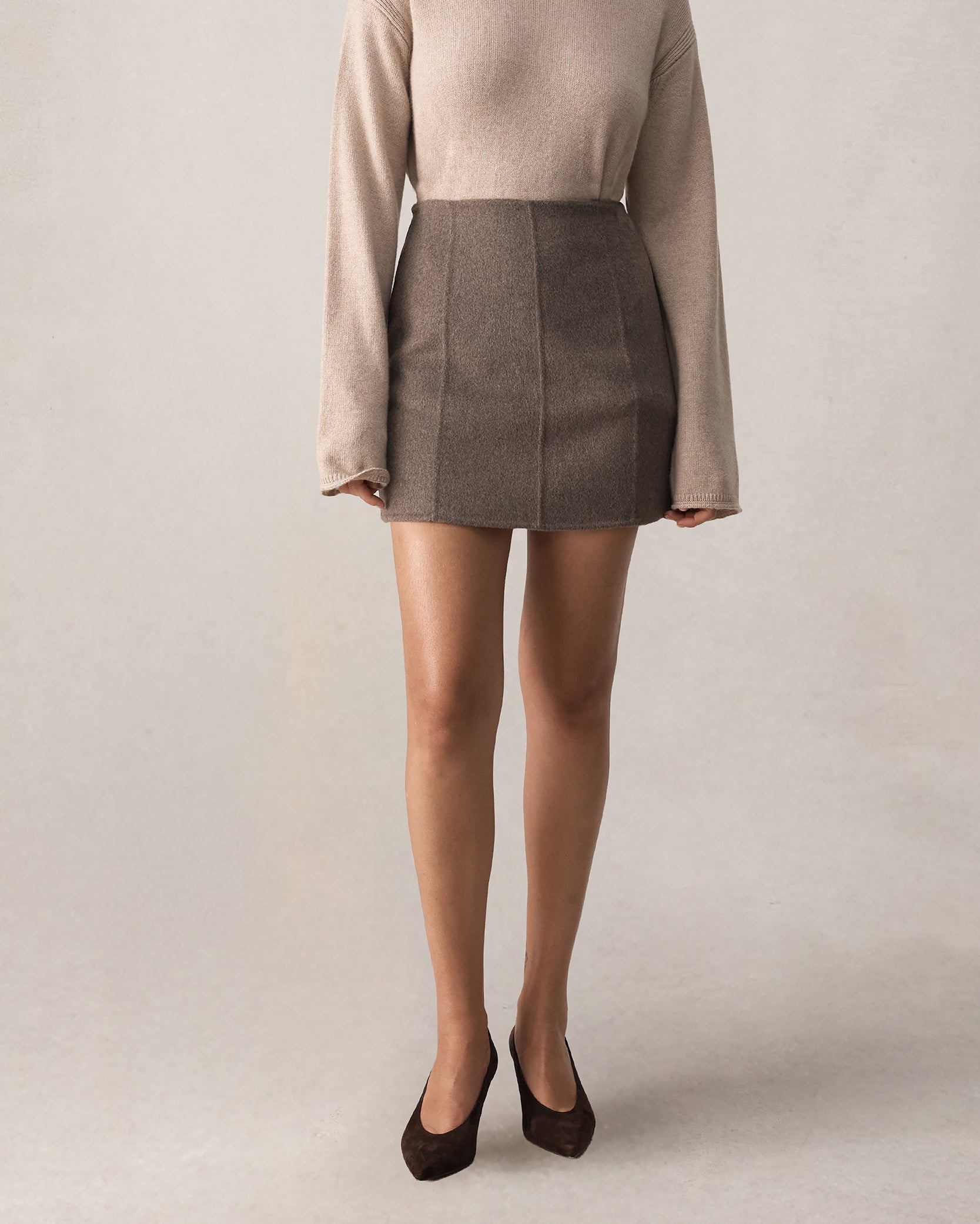 Rosie Mini Skirt - Brindle