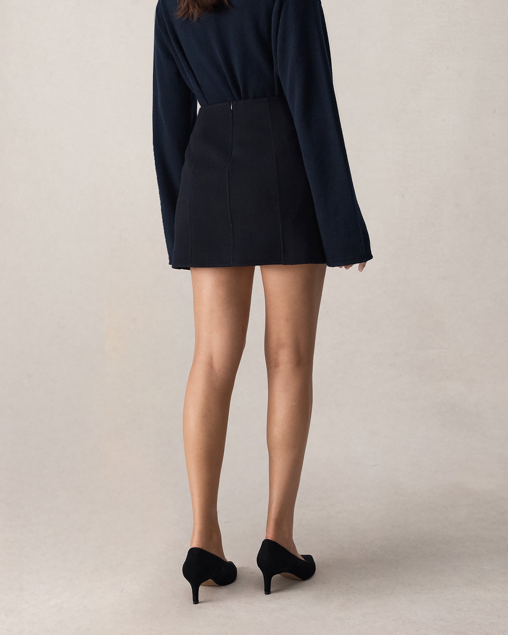 Rosie Mini Skirt - Navy
