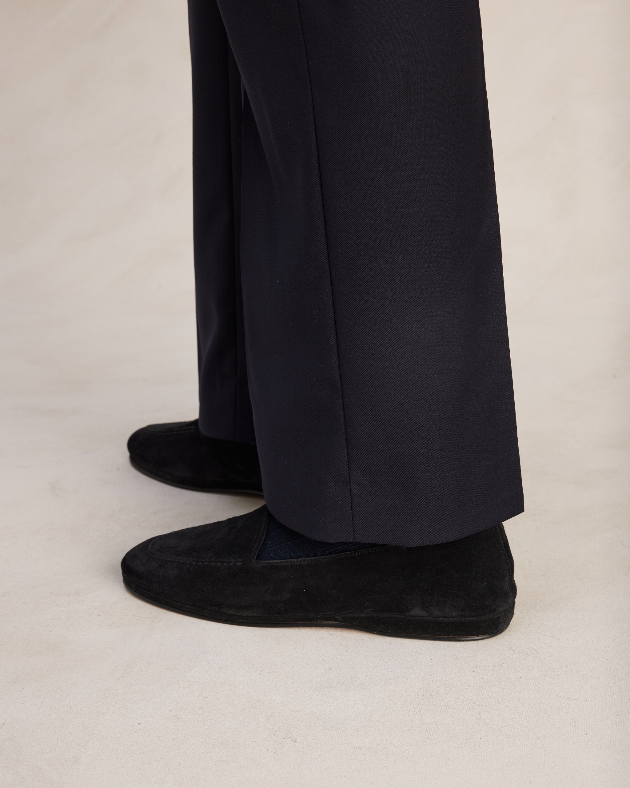 Alfresco Loafer - Black Suede