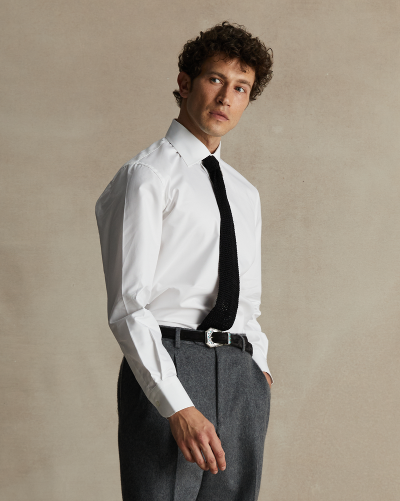 Perfect Shirt - White Twill