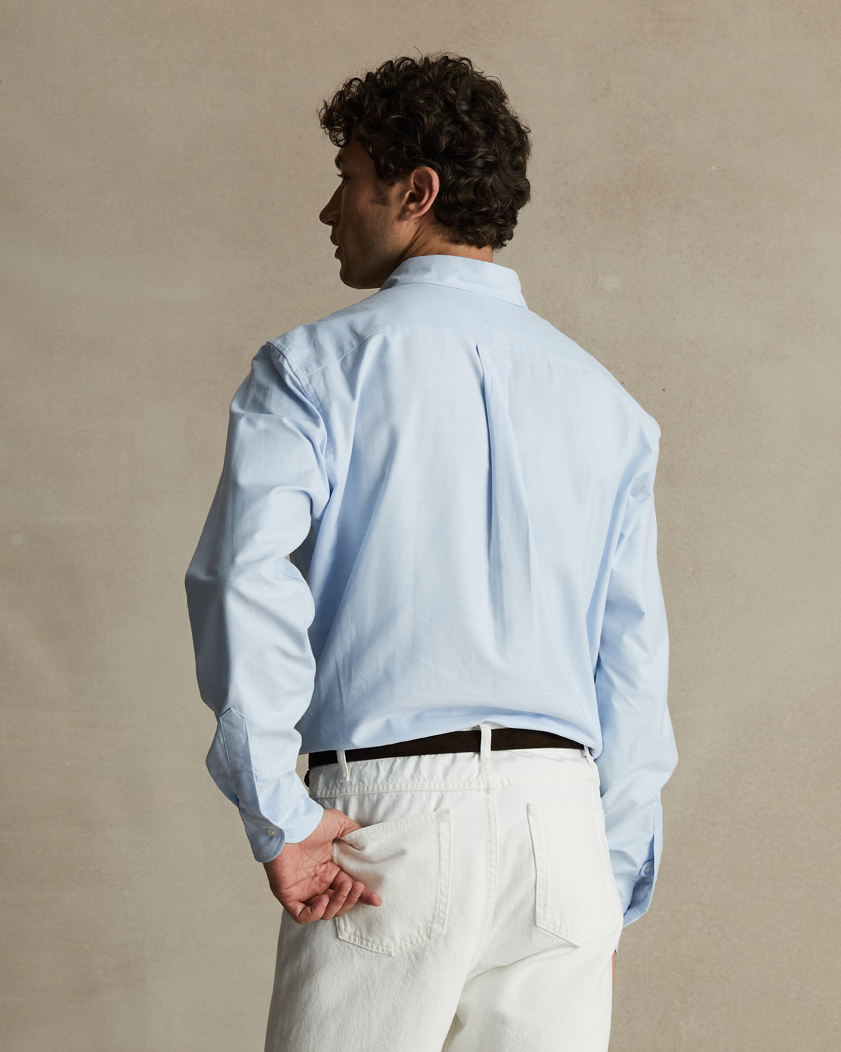 Light Blue Oxford Shirt | P Johnson Light Blue Oxford Shirt | P Johnson