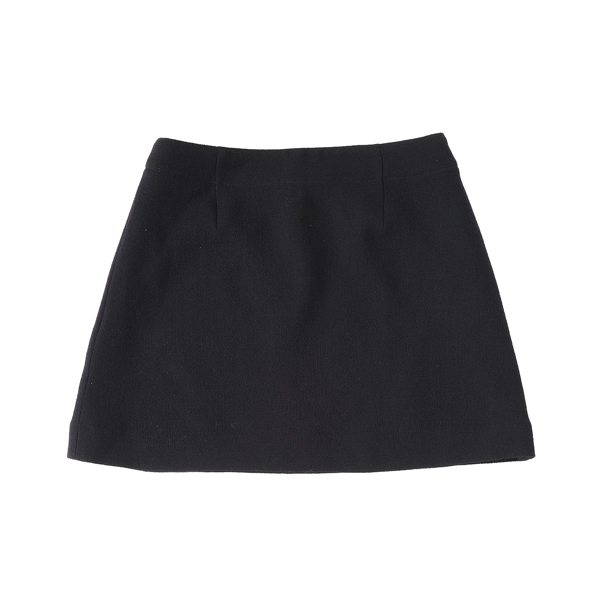 【関税&送料込】Celine A-Line Mini Skirt SKT1666-BlackCrepeCelineSkirt-
