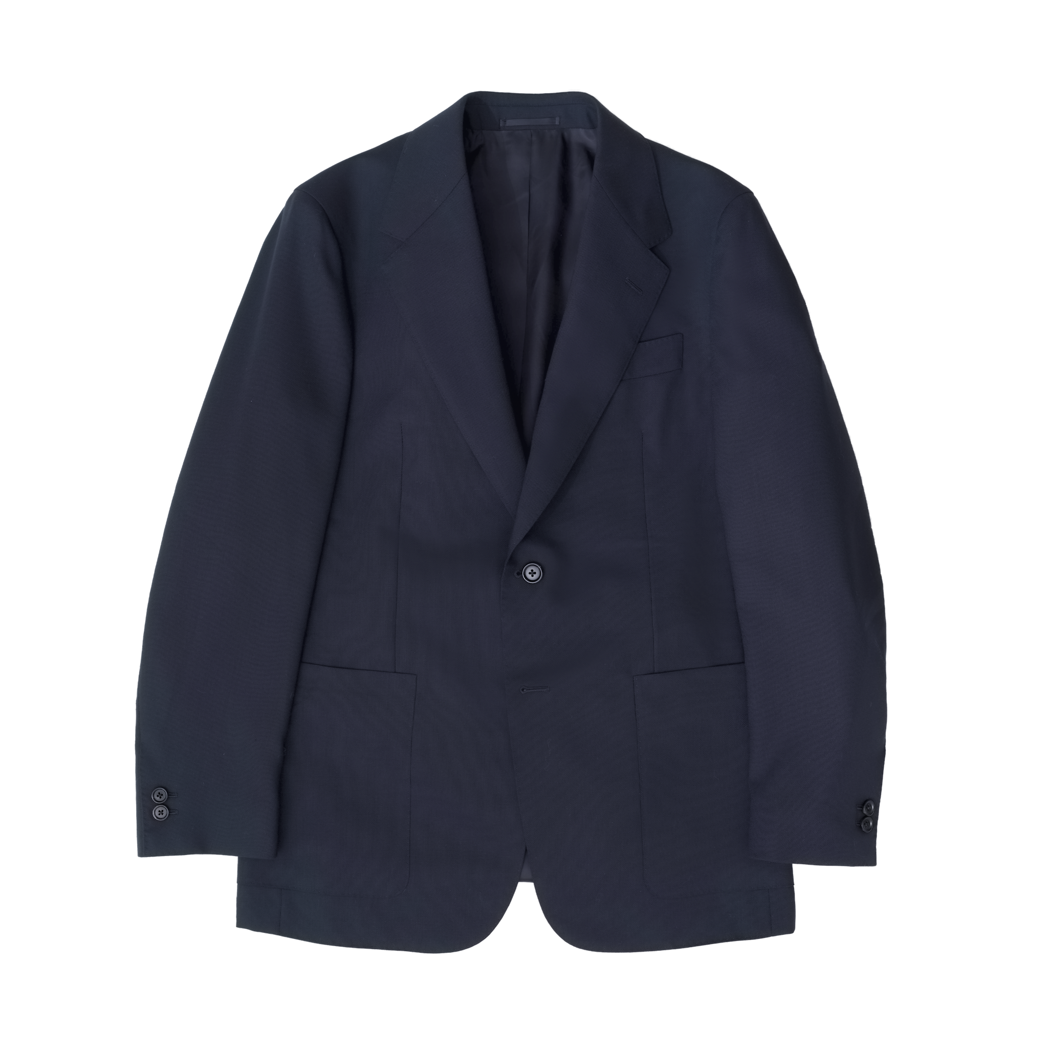 Navy Merino Blazer