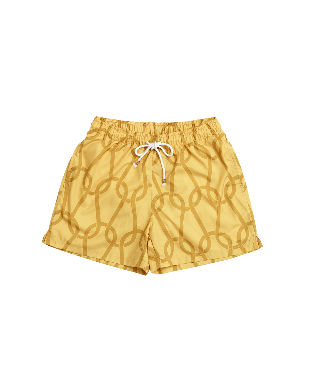 Chainmail Swim Short - Gold