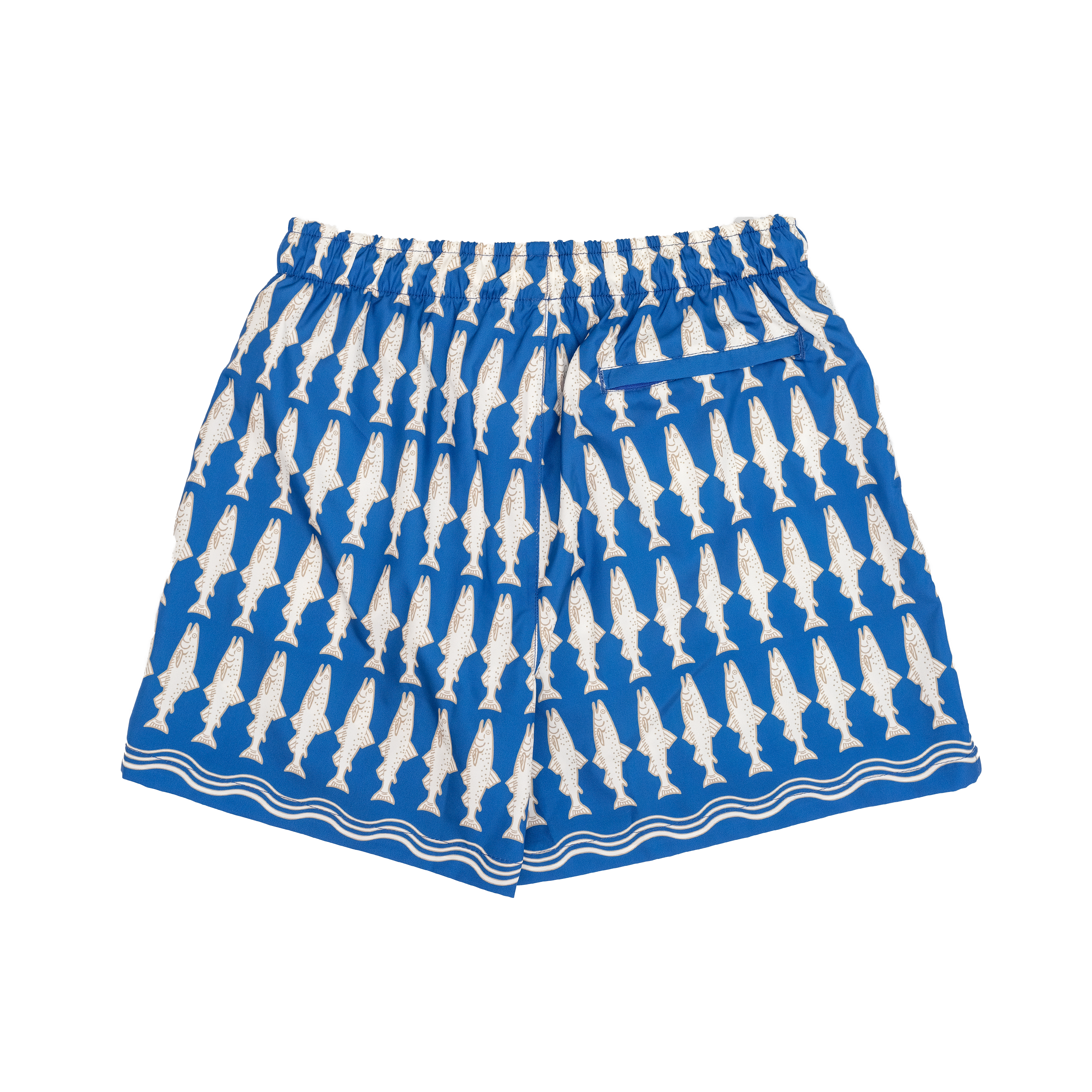 Blue Passalacqua Fish Swim Shorts