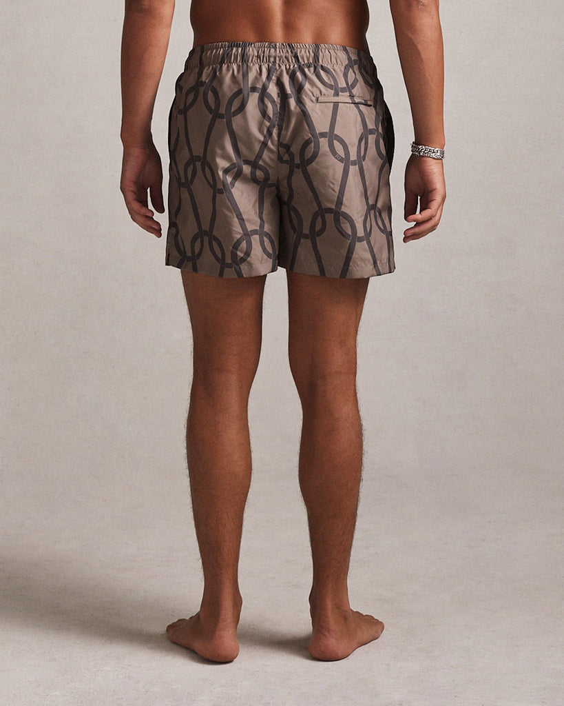 Chainmail Swim Short - Moss