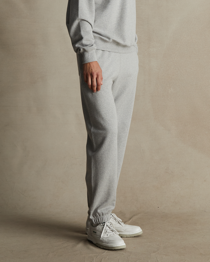 Grey Organic Cotton Track Pants