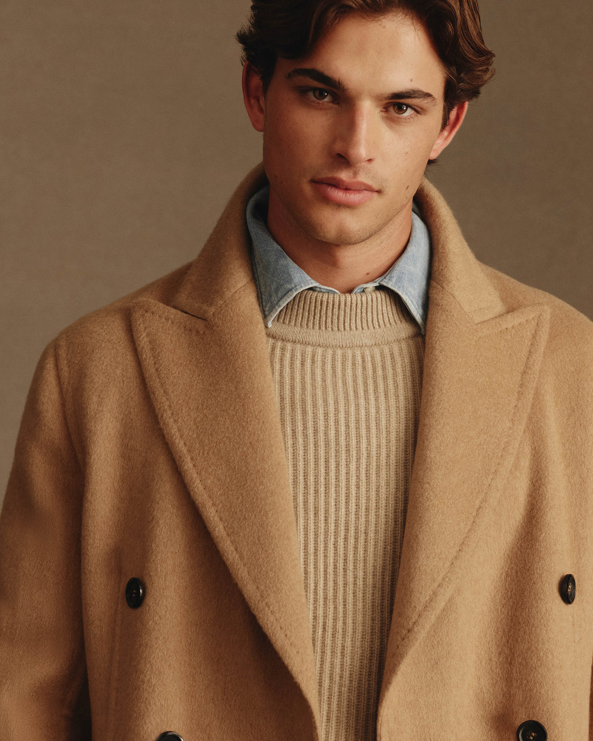 Slade DF Coat - Camel