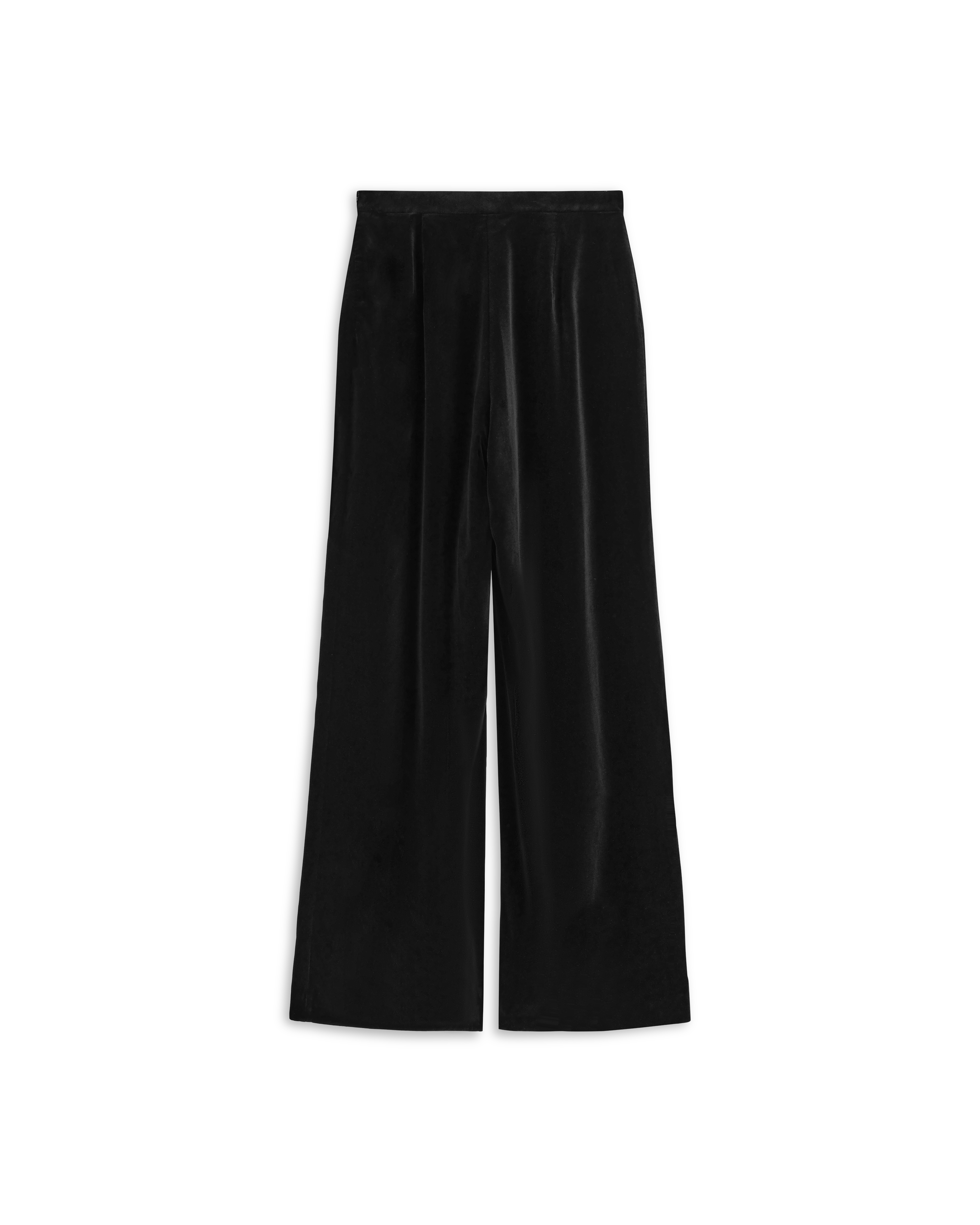 Sofia Trouser - Black Velvet