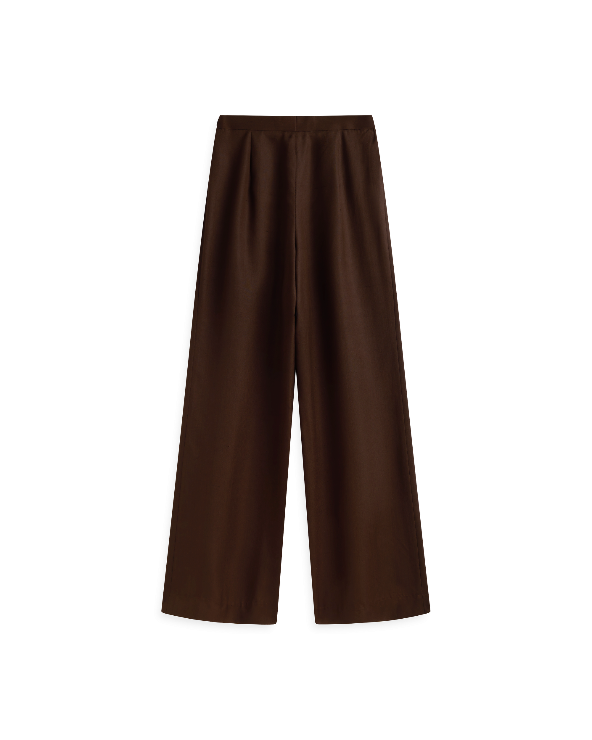 Sofia Trouser - Chocolate Dupioni