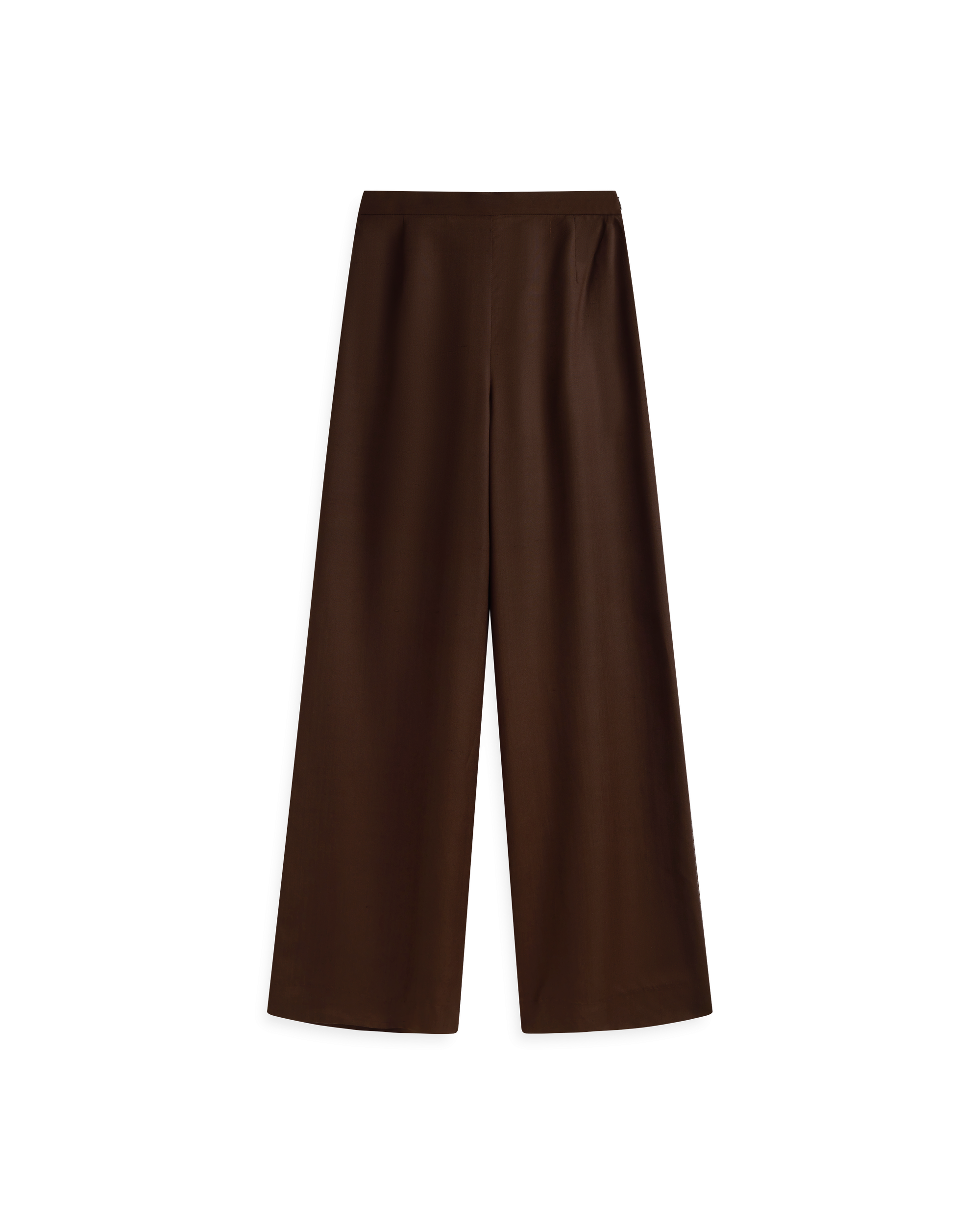 Sofia Trouser - Chocolate Dupioni