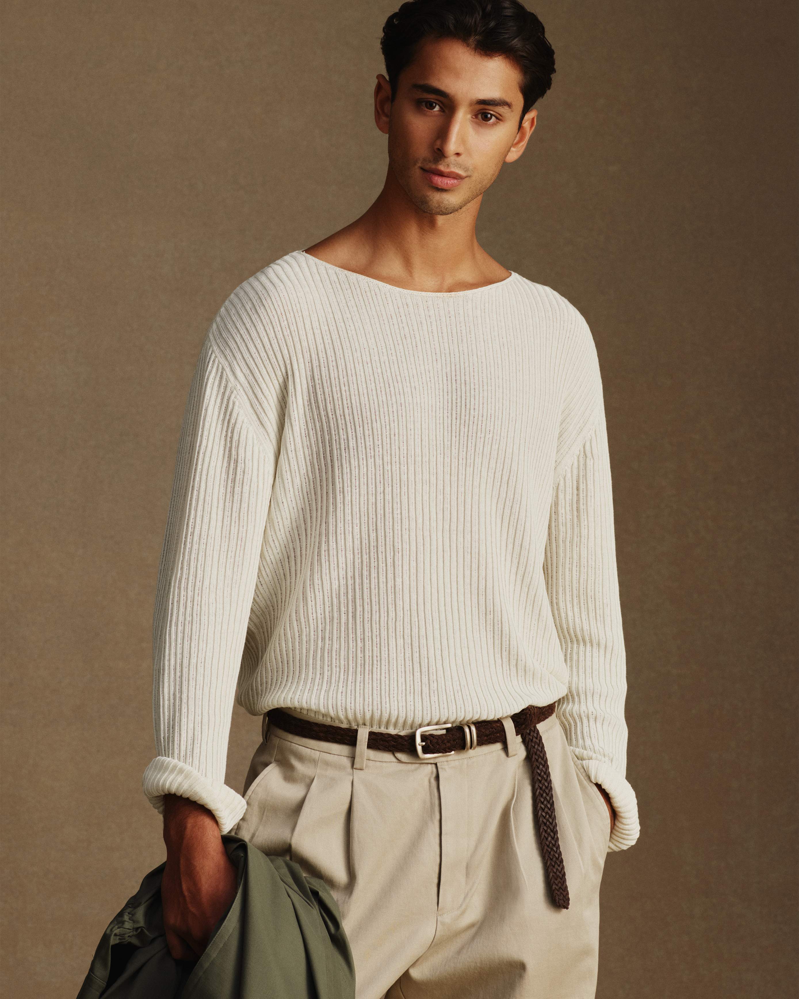 Somerset Knit - White