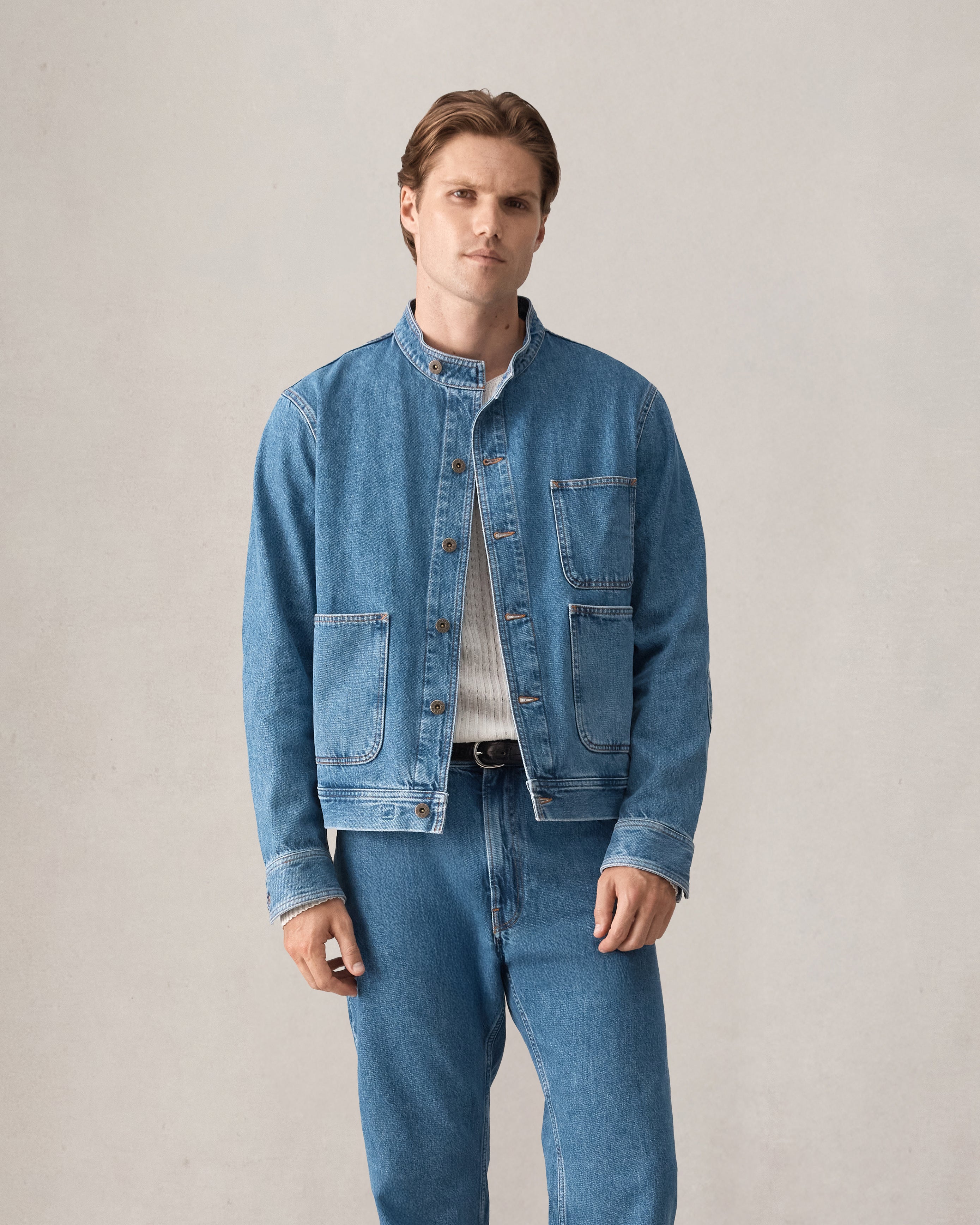 Sonny Denim Jacket - Mid Indigo