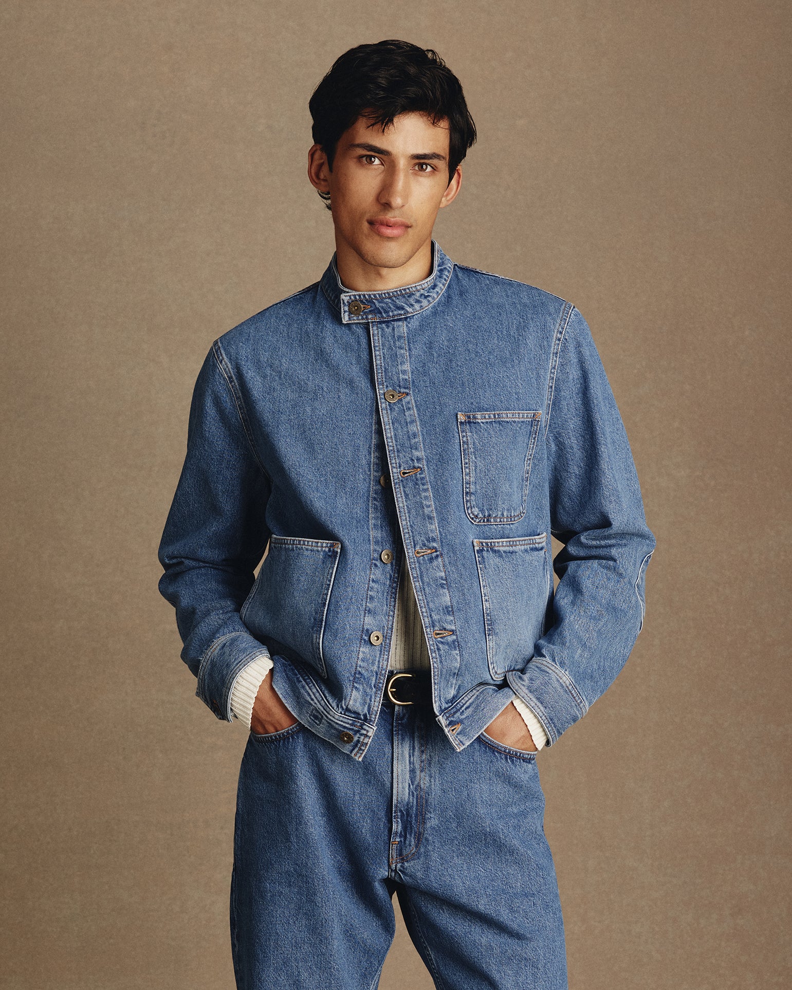 Sonny Denim Jacket - Mid Indigo