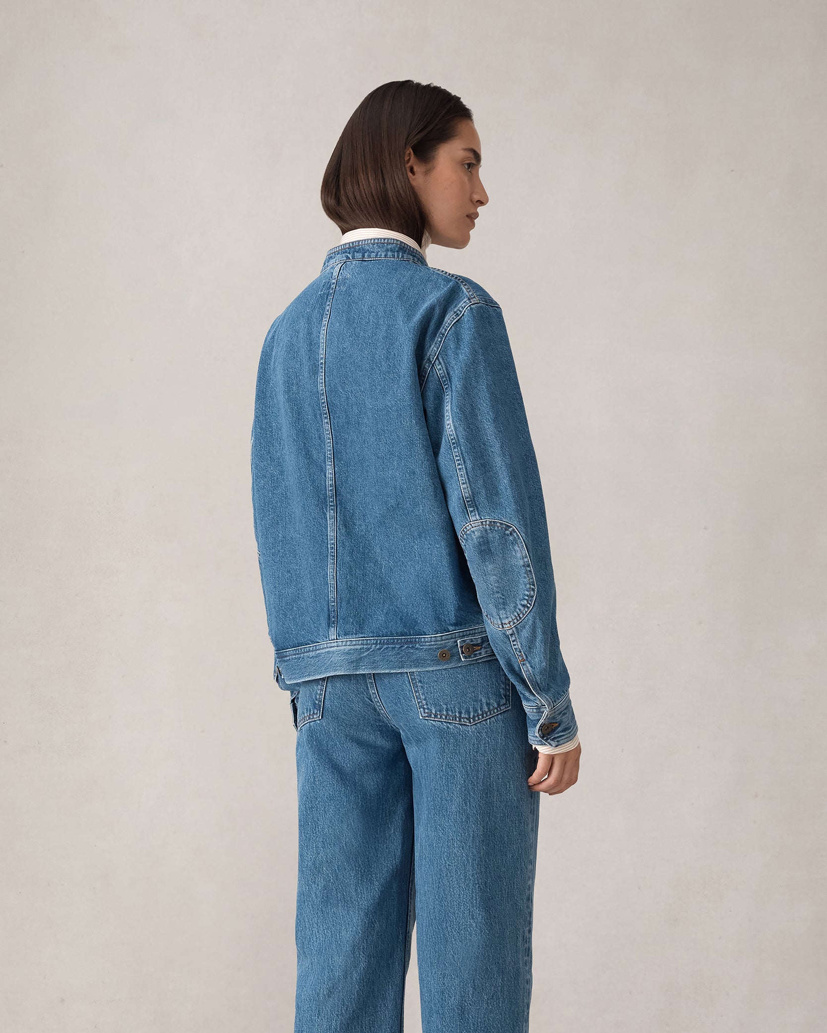 Sonny Denim Jacket - Mid Indigo