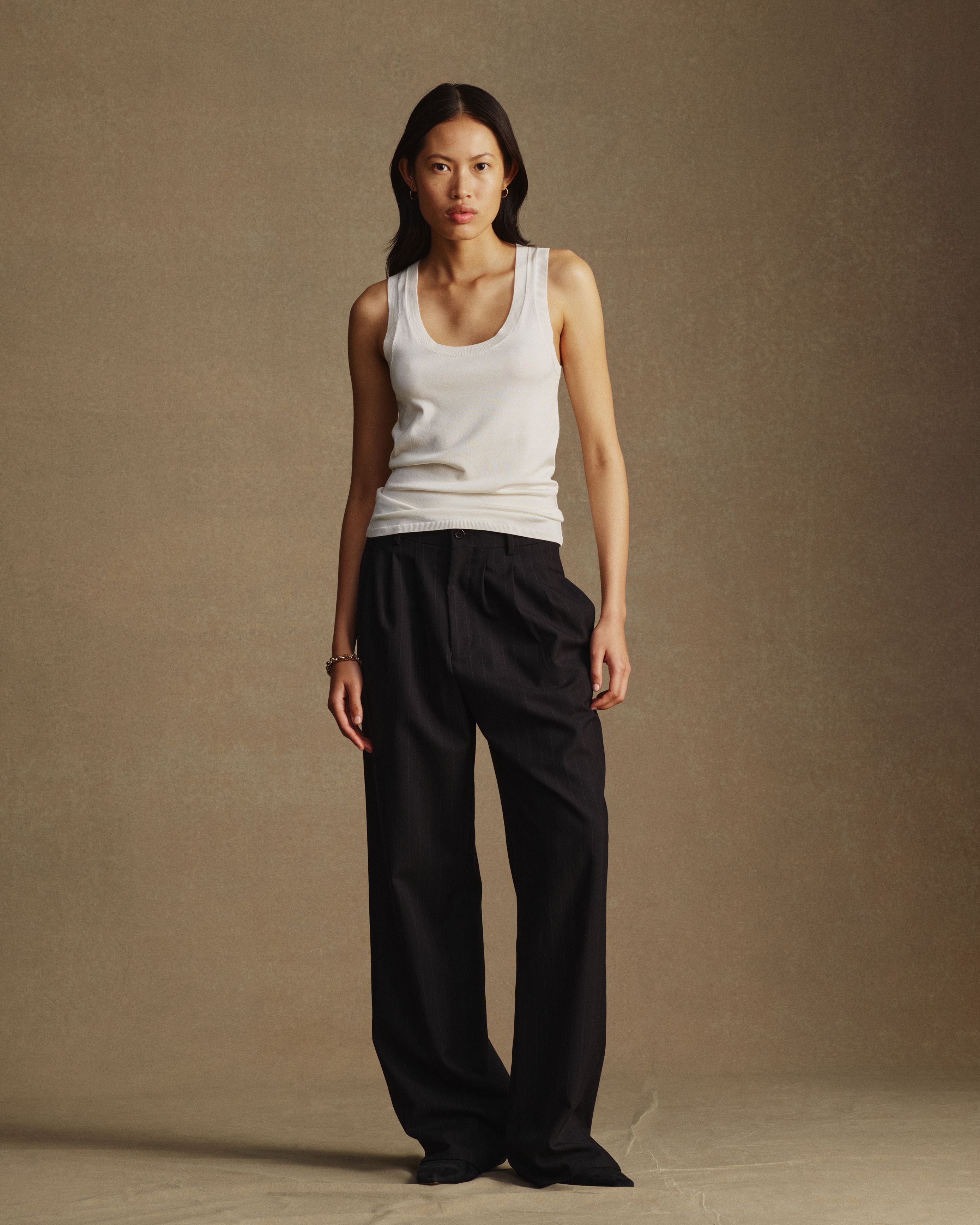 Tessa Tank - White