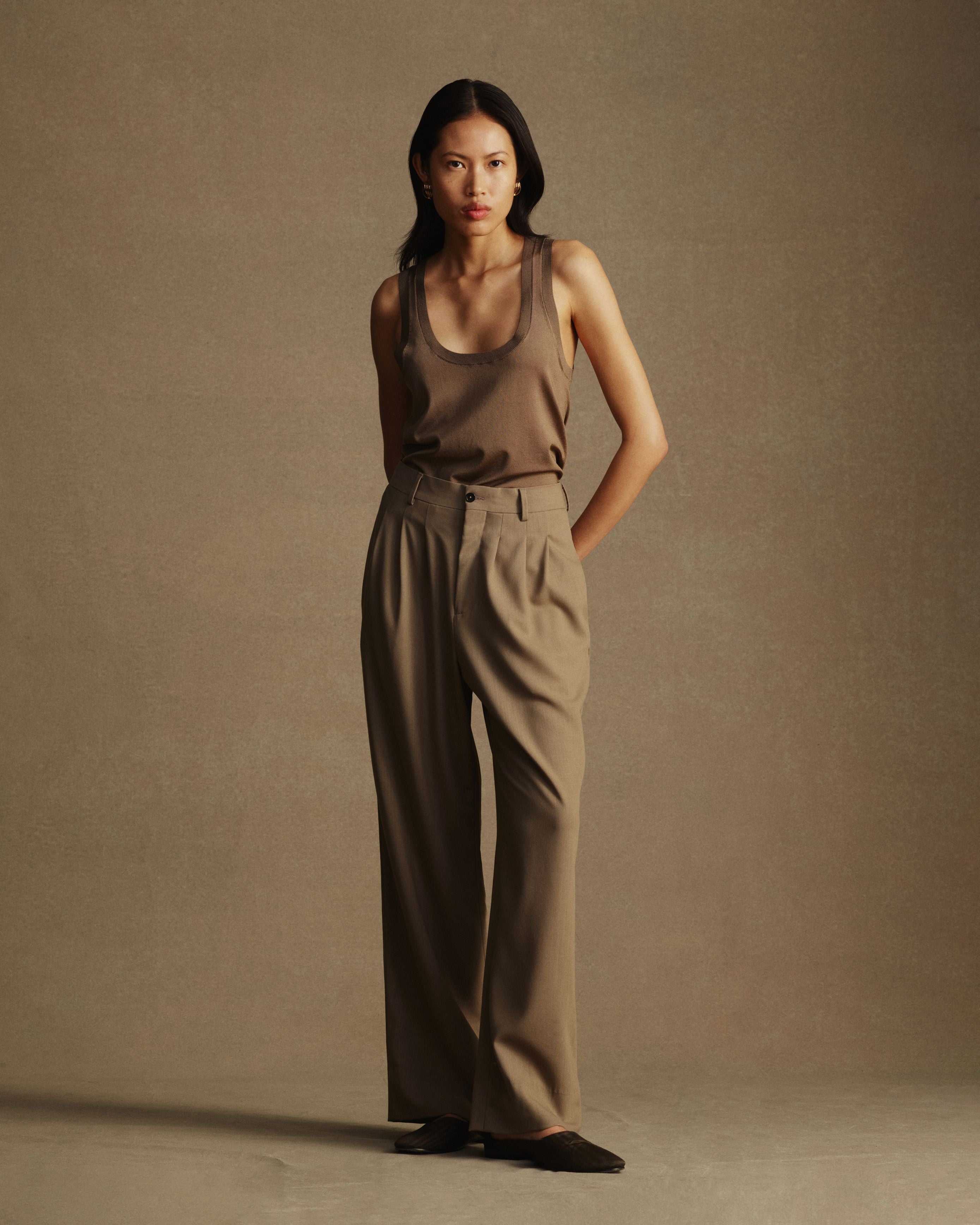 Tessa Tank - Olive