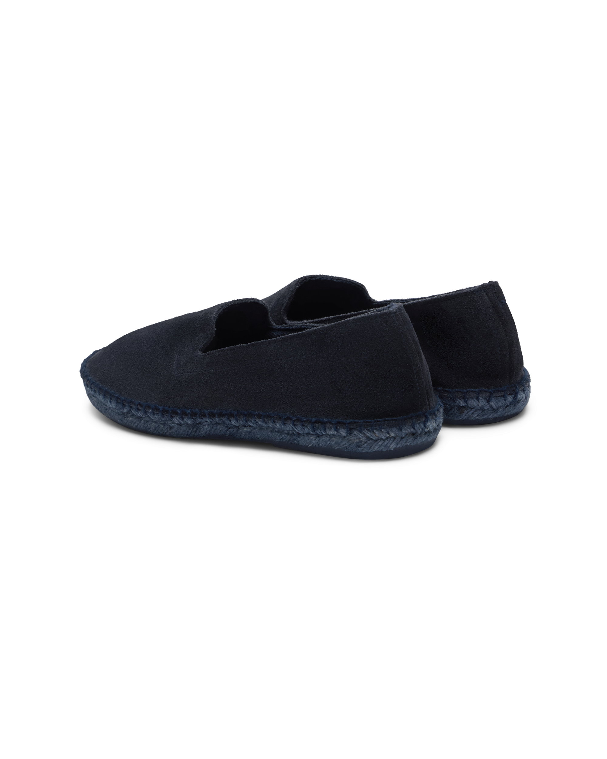 Suede Tonal Espadrille - Navy