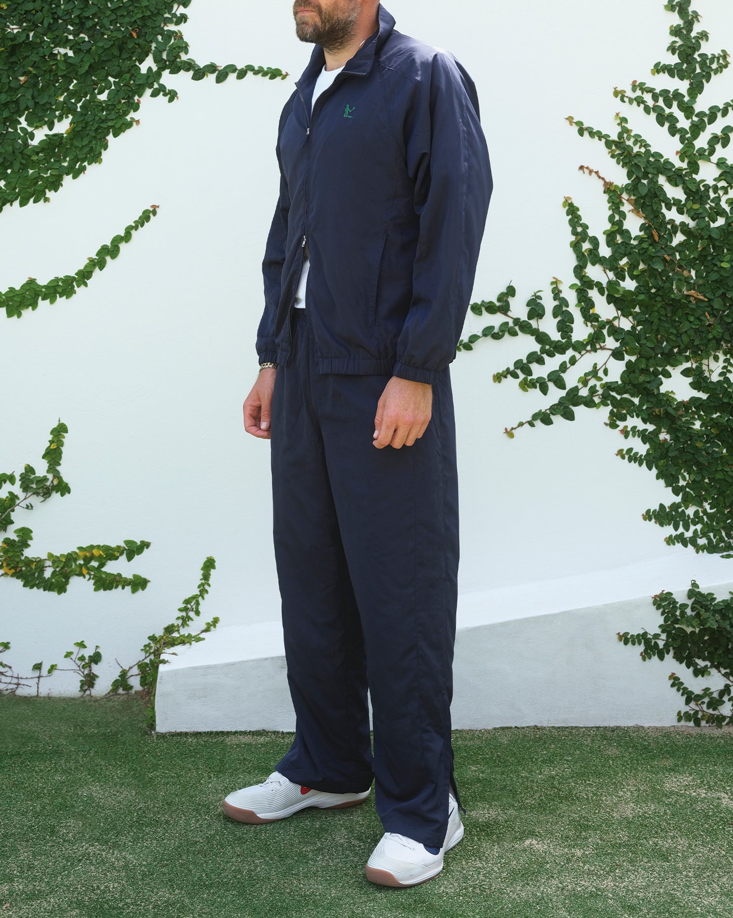 Love Hurts Warm-Up Jacket - Navy