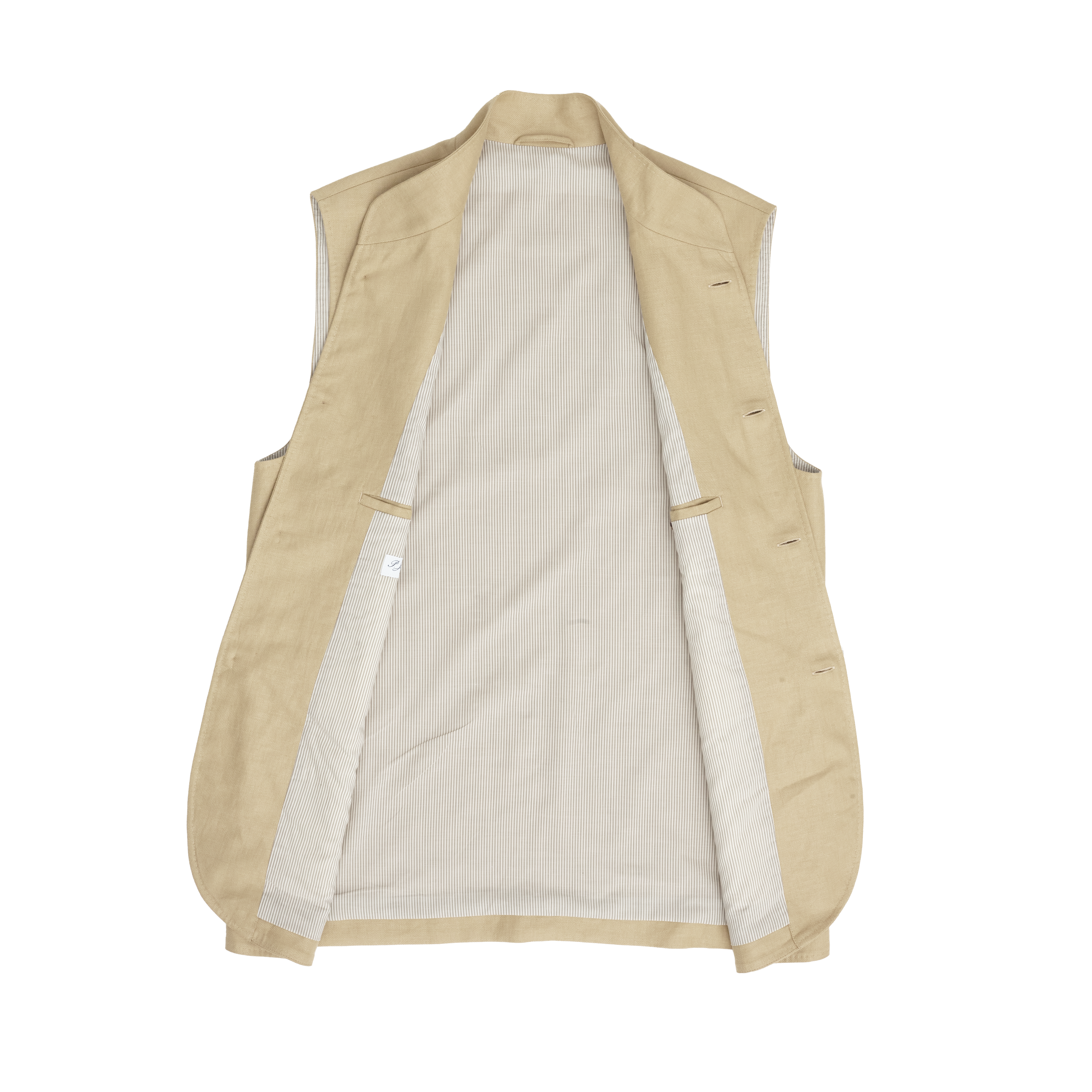 Safari Twill Linen Corbu Vest