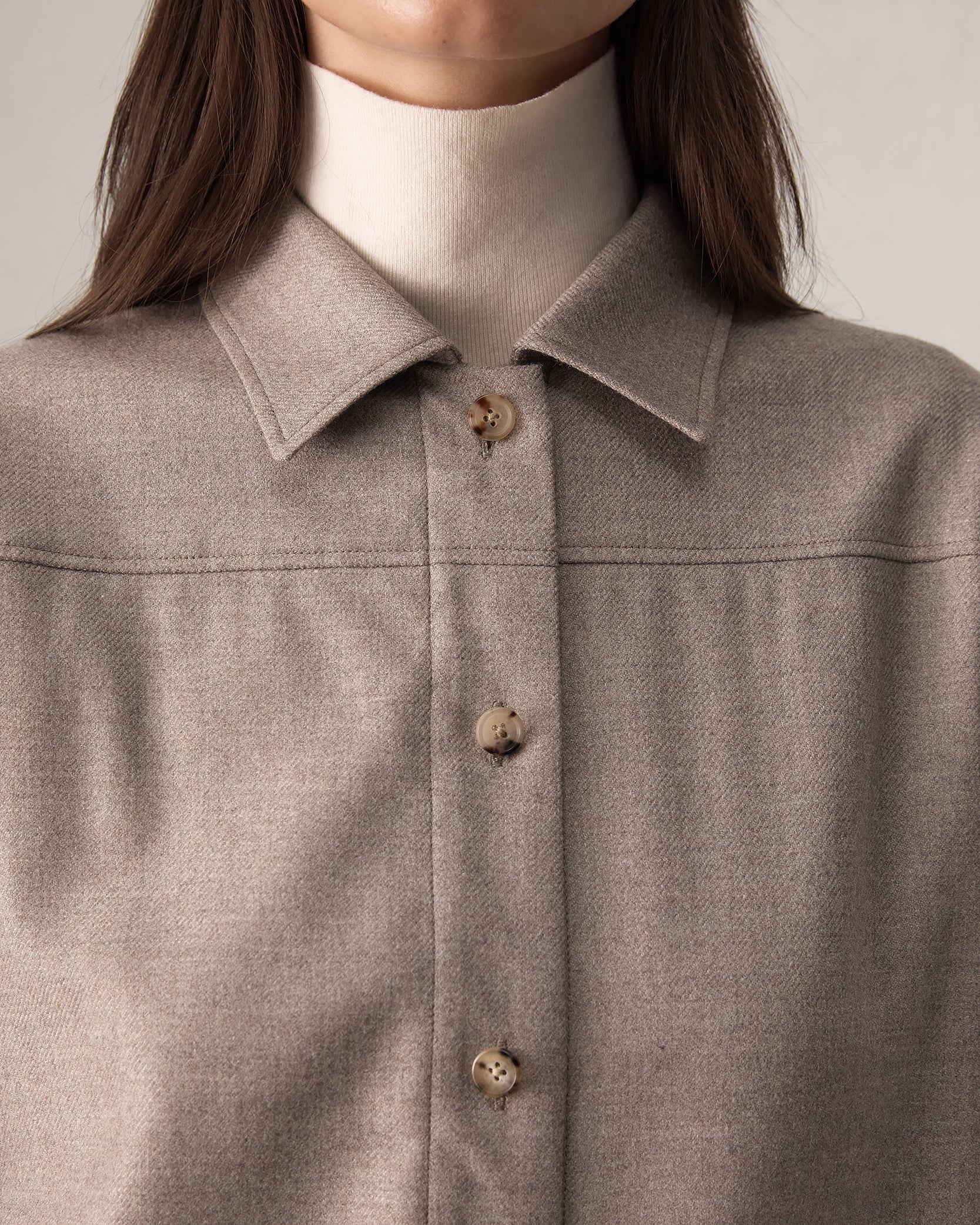 Vreeland Shirt Jacket - Oat