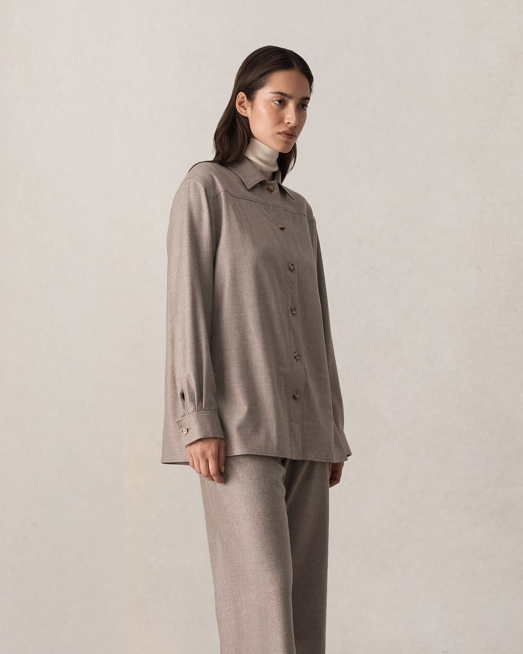 Vreeland Shirt Jacket - Oat