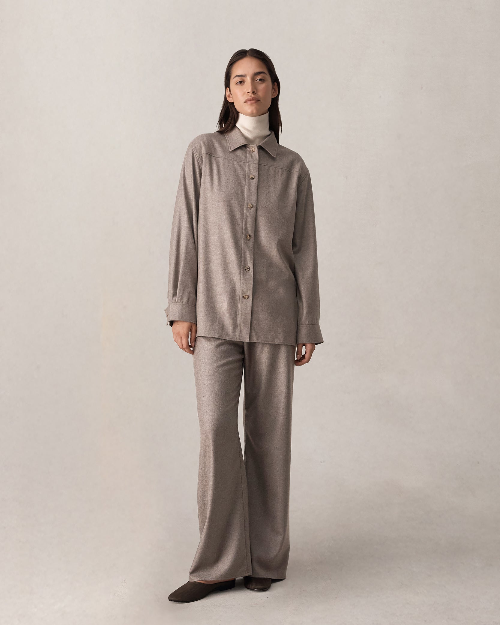 Vreeland Shirt Jacket - Oat