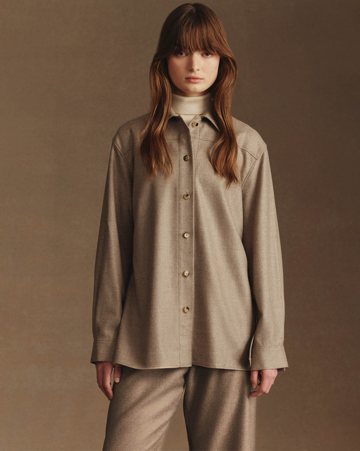 Vreeland Shirt Jacket - Oat