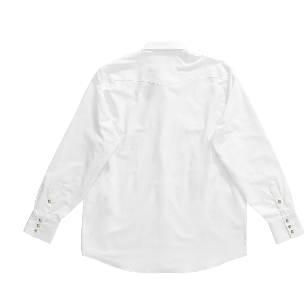 White Oxford Western Shirt