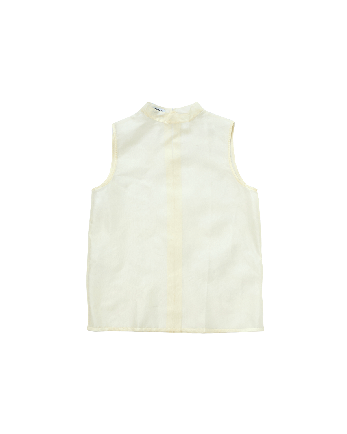 Organza Devon Top - White