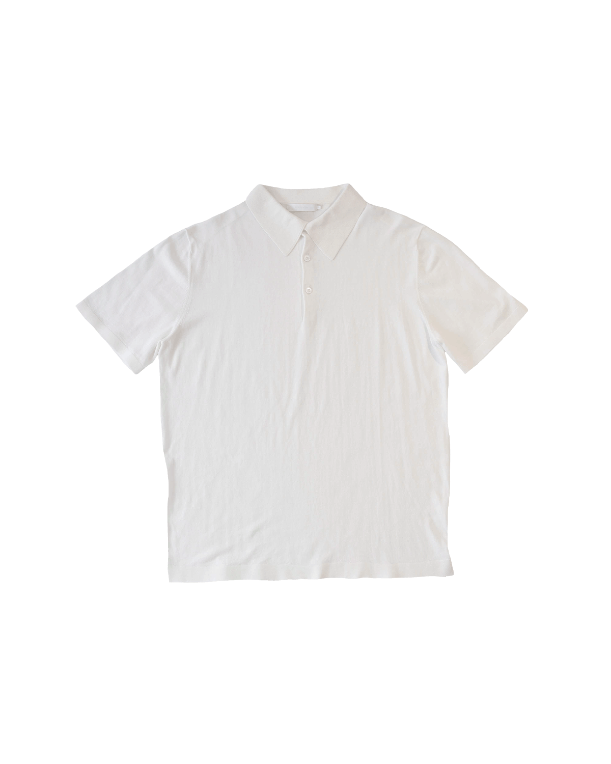 Ice Cotton Polo - Off White