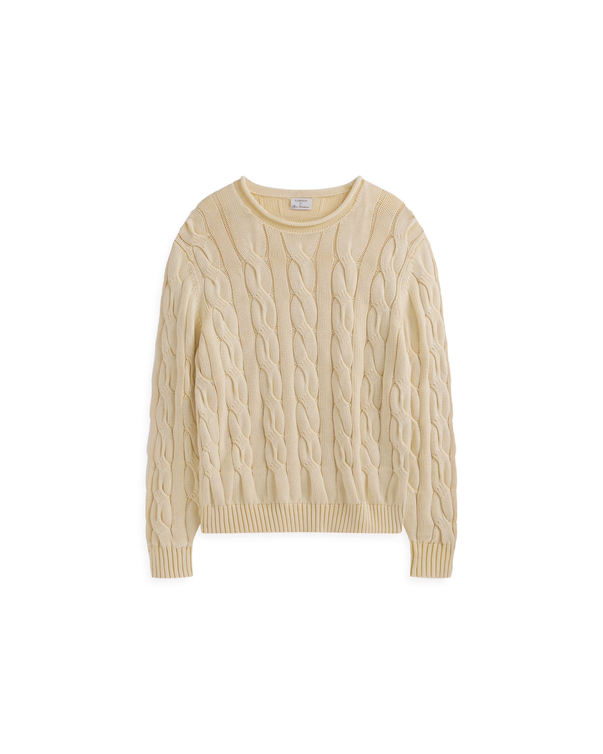 Yachtie Cable Sweater - Butter