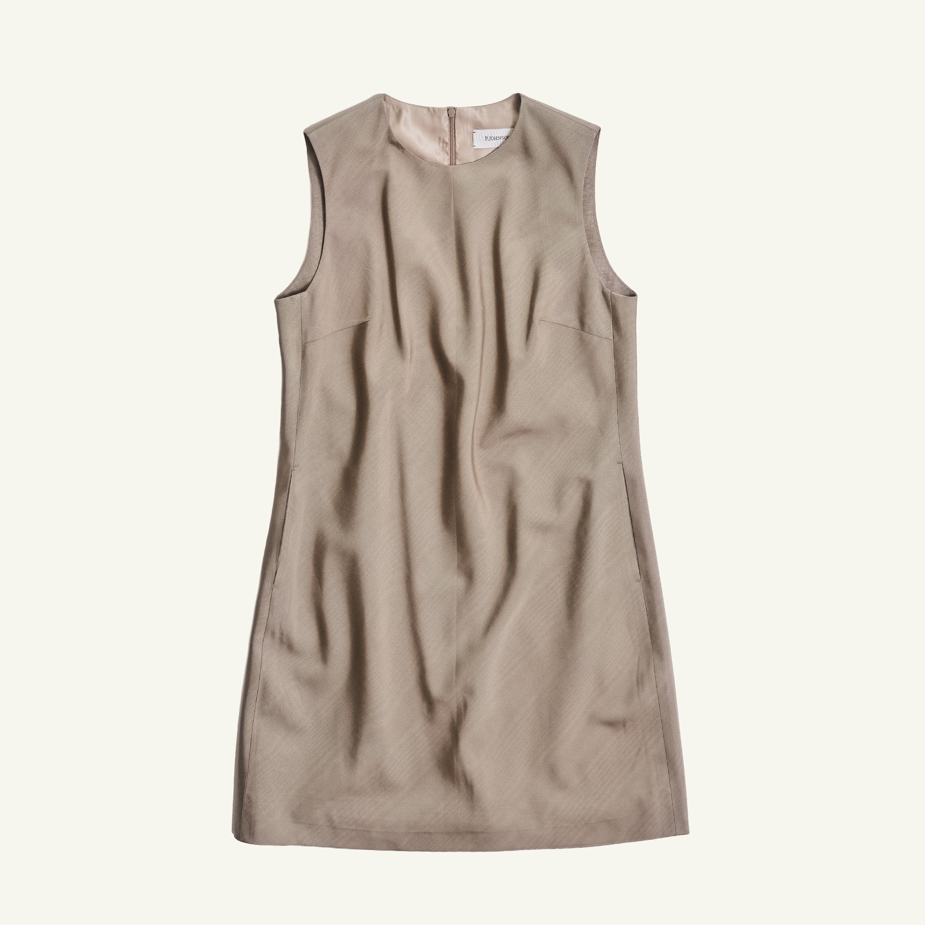 Chelsea Dress - Taupe Moire