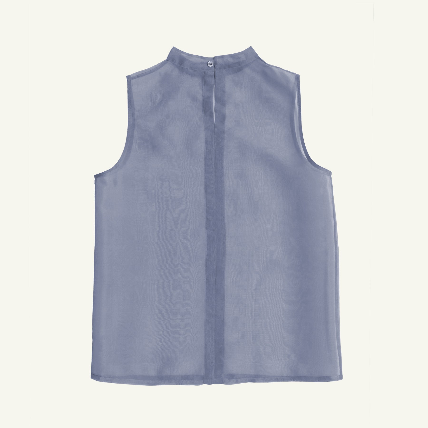 Organza Devon Top - Steele Blue