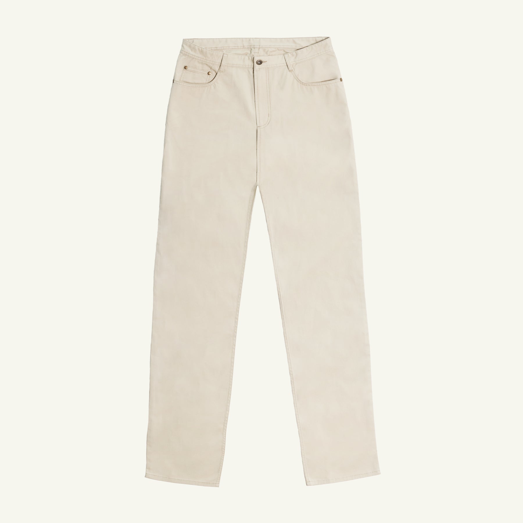 Five Pocket Trouser - Bone