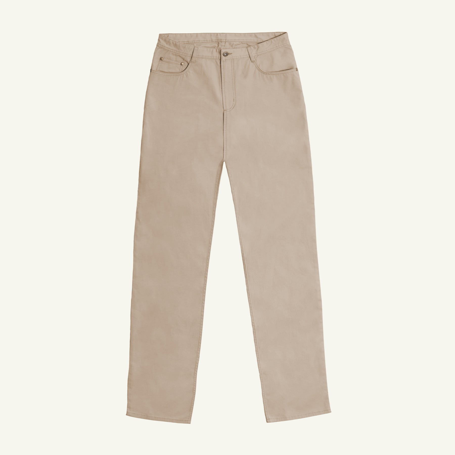 Five Pocket Trouser - Taupe