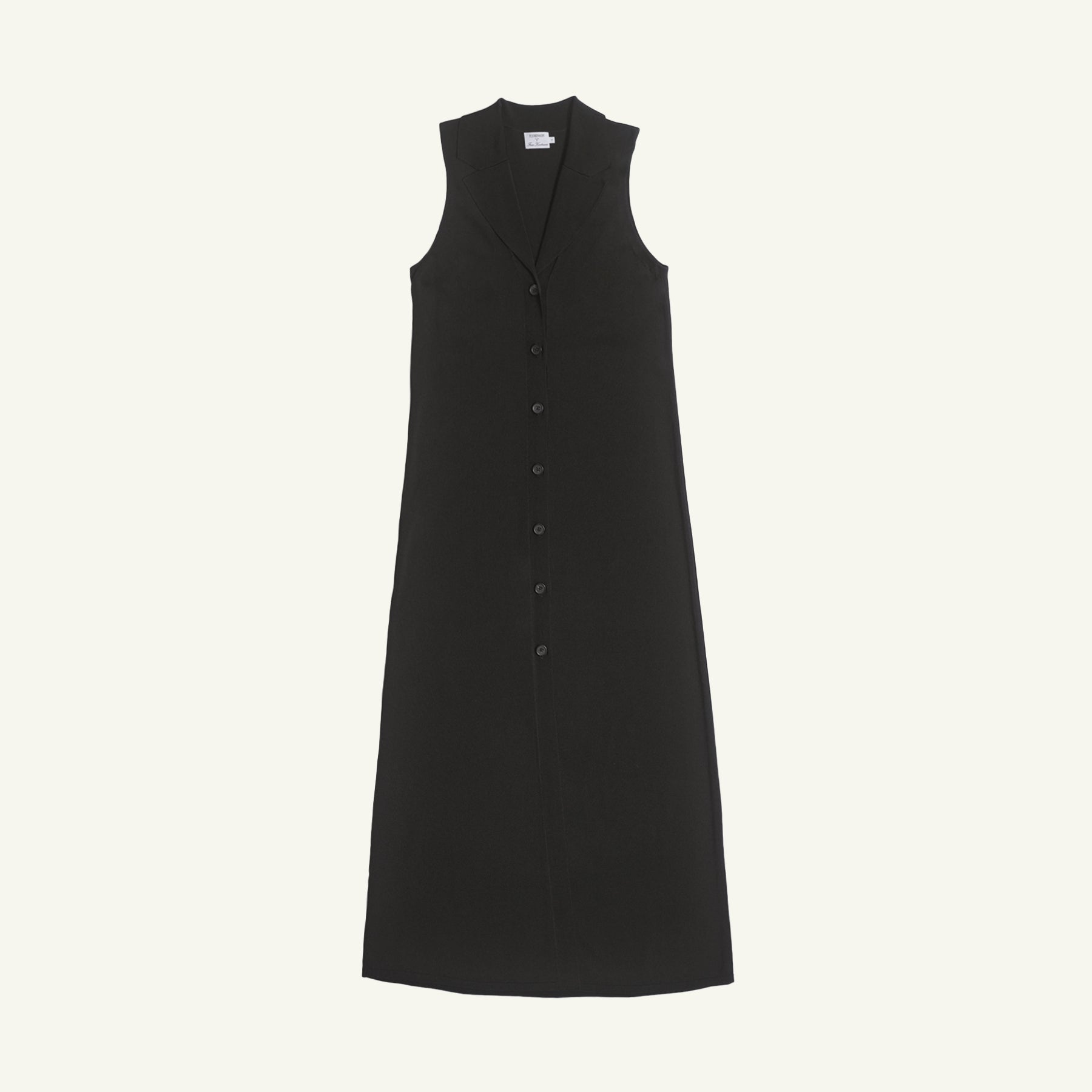 Tessa Shirt Dress - Black