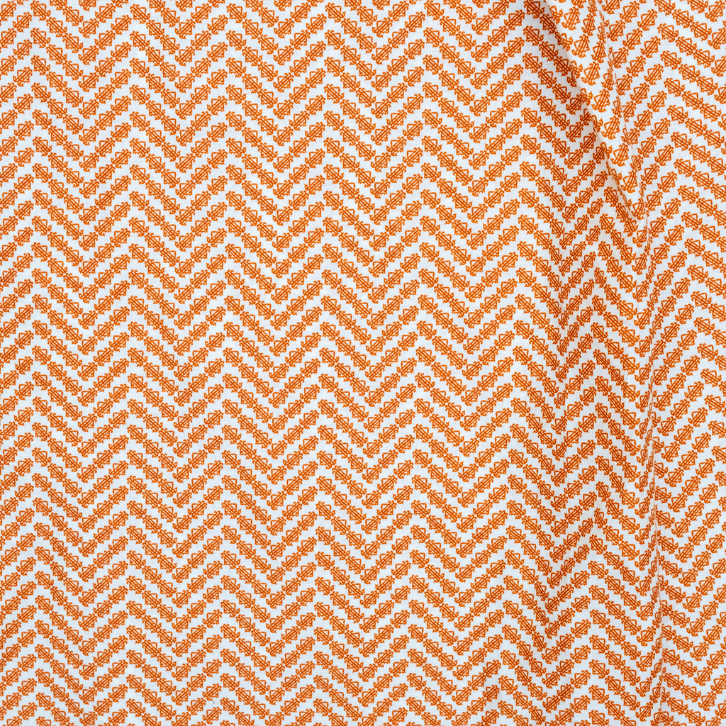 Orange GHT Herringbone Cotton Sarong
