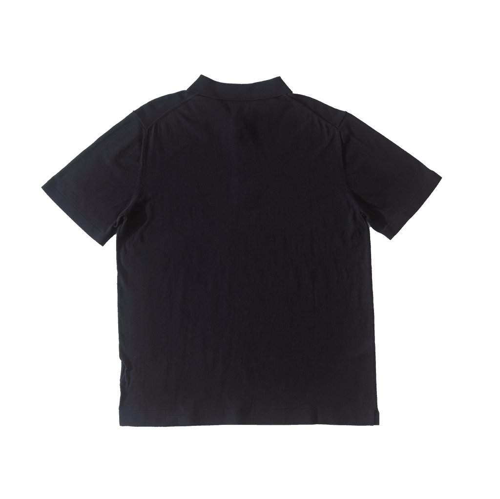 Navy Ice Cotton Polo