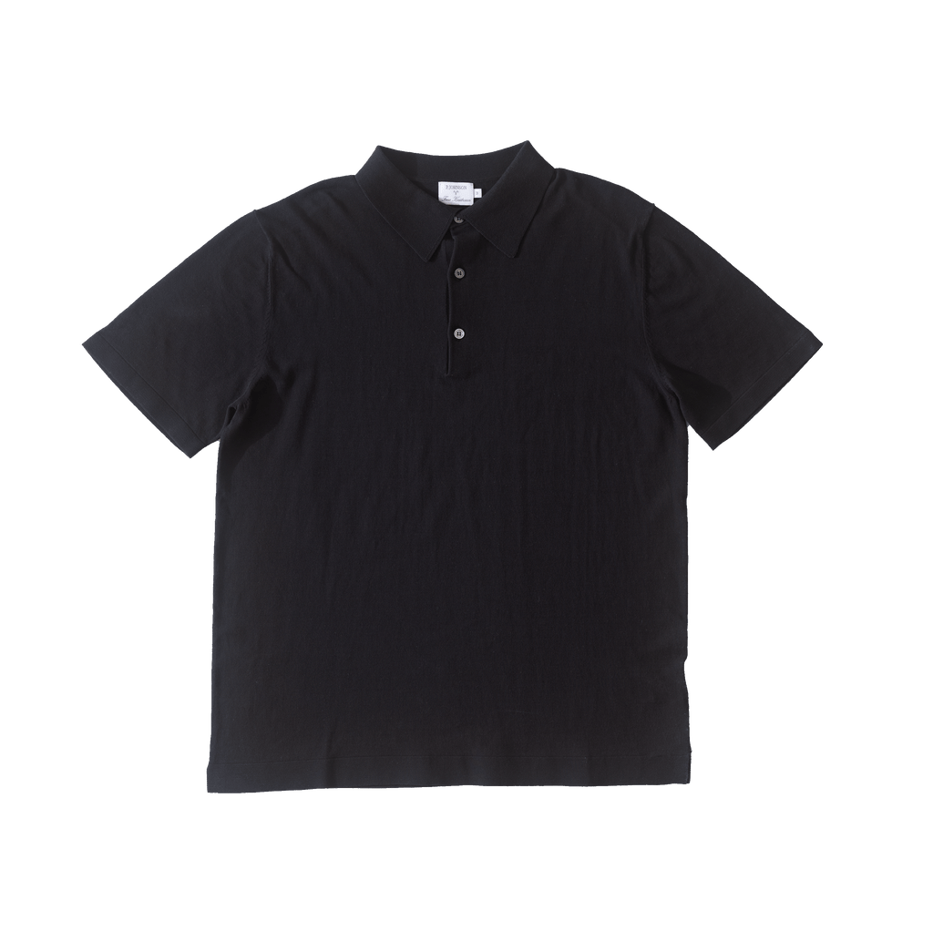 Navy Ice Cotton Polo