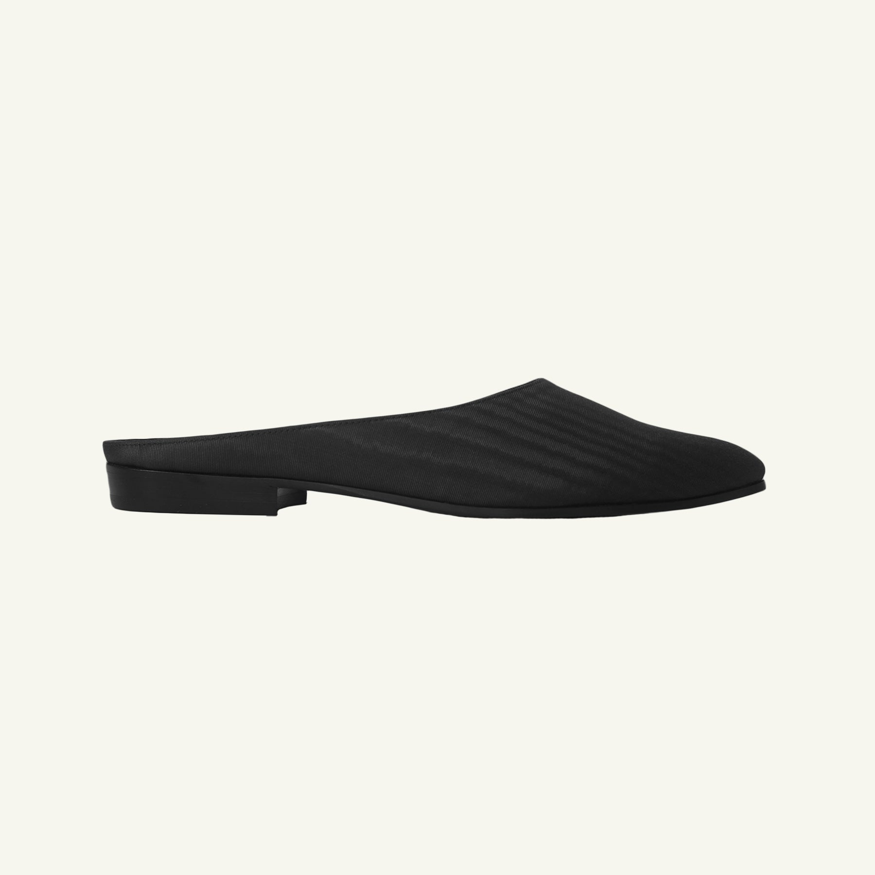 Moire Femme Mule - Black