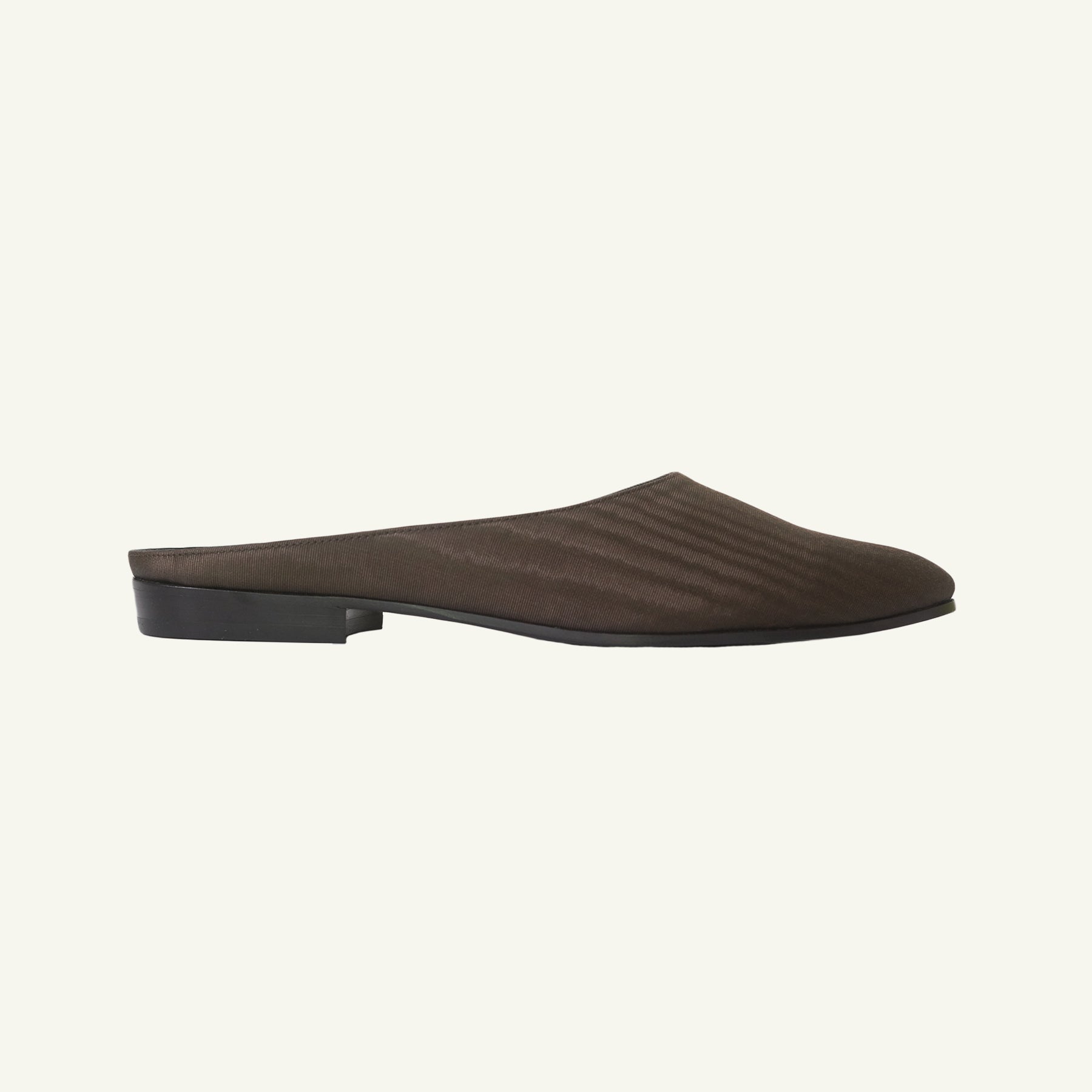 Moire Femme Mule - Chocolate