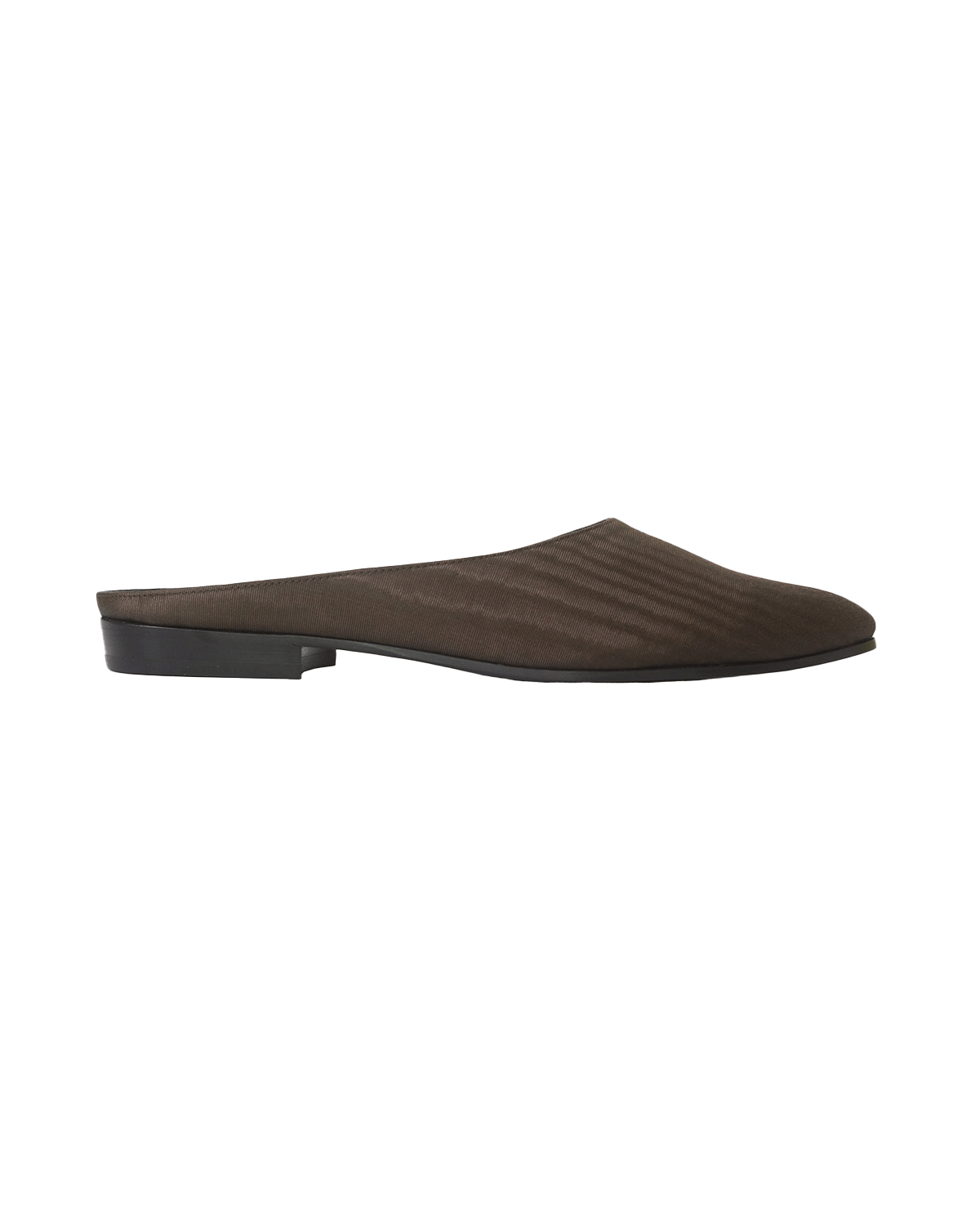 Moire Femme Mule - Chocolate