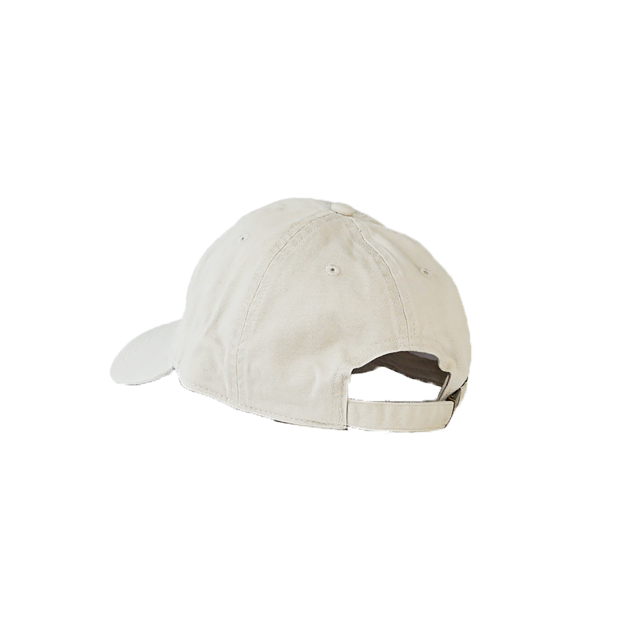 P Johnson Beige Dad Cap with Wine Sporting Logo